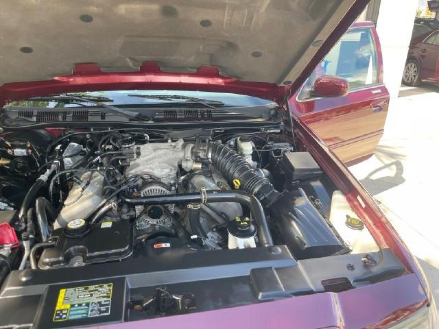 2004 Dark Toreador Red Metallic /Light Flint Mercury Marauder COBRA V 8 DUAL OVER HEAD CAM LOW MILES 21,997 (2MEHM79V94X) with an 4.6L DOHC SEFI 32-Valve V8 All-Aluminum Engine engine, Automatic transmission, located at 4701 North Dixie Hwy, Pompano Beach, FL, 33064, (954) 422-2889, 26.240938, -80.123474 - OUR WEBPAGE FLORIDACARS1.COM HAS OVER 100 PHOTOS AND FREE CARFAX LINK 2004 MERCURY MARAUDER VIN: 2MEHM79V94X671770 2 M E H M 7 9 V 9 4 X 6 7 1 7 7 0 SEDAN 4 DR 4.6L V8 F DOHC GASOLINE REAR WHEEL DRIVE Features ABS Brakes Air Conditioning Alloy Wheels AM/FM Stereo Audiophile Sound System Automatic Tr - Photo#26