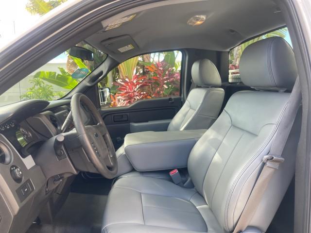 2014 Oxford White /Steel Gray Ford F-150 XL LOW MILES 28,806 4WD (1FTMF1EM2EK) with an 3.7L V6 Cylinder Engine engine, Automatic transmission, located at 4701 North Dixie Hwy, Pompano Beach, FL, 33064, (954) 422-2889, 26.240938, -80.123474 - OUR WEBPAGE FLORIDACARS1.COM HAS OVER 100 PHOTOS AND FREE CARFAX LINK 2014 FORD F-150 XL LONG BED 8 FT VIN: 1FTMF1EM2EKE36278 1 F T M F 1 E M 2 E K E 3 6 2 7 8 PICKUP 3.7L V6 F DOHC 24V FLEX FUEL REAR WHEEL DRIVE W/ 4X4 Features 4WD/AWD ABS Brakes Air Conditioning AM/FM Stereo Automatic Transmission - Photo#44