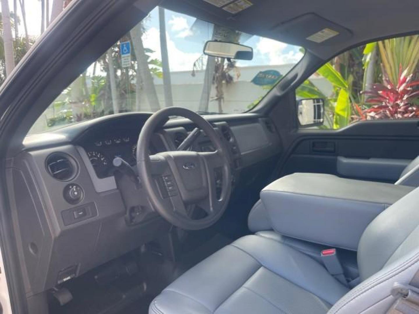 2014 Oxford White /Steel Gray Ford F-150 XL LOW MILES 28,806 4WD (1FTMF1EM2EK) with an 3.7L V6 Cylinder Engine engine, Automatic transmission, located at 4701 North Dixie Hwy, Pompano Beach, FL, 33064, (954) 422-2889, 26.240938, -80.123474 - OUR WEBPAGE FLORIDACARS1.COM HAS OVER 100 PHOTOS AND FREE CARFAX LINK 2014 FORD F-150 XL LONG BED 8 FT VIN: 1FTMF1EM2EKE36278 1 F T M F 1 E M 2 E K E 3 6 2 7 8 PICKUP 3.7L V6 F DOHC 24V FLEX FUEL REAR WHEEL DRIVE W/ 4X4 Features 4WD/AWD ABS Brakes Air Conditioning AM/FM Stereo Automatic Transmission - Photo#47