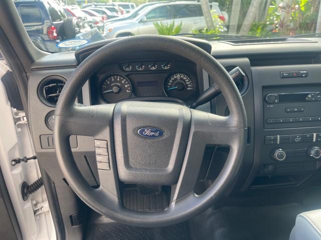 2014 Oxford White /Steel Gray Ford F-150 XL LOW MILES 28,806 4WD (1FTMF1EM2EK) with an 3.7L V6 Cylinder Engine engine, Automatic transmission, located at 4701 North Dixie Hwy, Pompano Beach, FL, 33064, (954) 422-2889, 26.240938, -80.123474 - OUR WEBPAGE FLORIDACARS1.COM HAS OVER 100 PHOTOS AND FREE CARFAX LINK 2014 FORD F-150 XL LONG BED 8 FT VIN: 1FTMF1EM2EKE36278 1 F T M F 1 E M 2 E K E 3 6 2 7 8 PICKUP 3.7L V6 F DOHC 24V FLEX FUEL REAR WHEEL DRIVE W/ 4X4 Features 4WD/AWD ABS Brakes Air Conditioning AM/FM Stereo Automatic Transmission - Photo#49