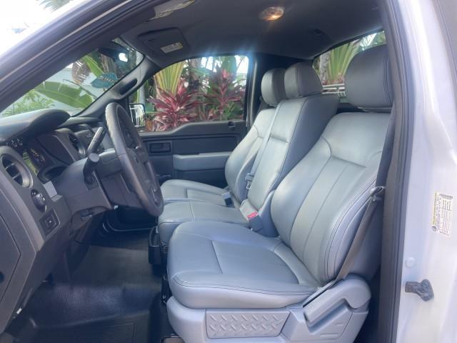 2014 Oxford White /Steel Gray Ford F-150 XL LOW MILES 28,806 4WD (1FTMF1EM2EK) with an 3.7L V6 Cylinder Engine engine, Automatic transmission, located at 4701 North Dixie Hwy, Pompano Beach, FL, 33064, (954) 422-2889, 26.240938, -80.123474 - OUR WEBPAGE FLORIDACARS1.COM HAS OVER 100 PHOTOS AND FREE CARFAX LINK 2014 FORD F-150 XL LONG BED 8 FT VIN: 1FTMF1EM2EKE36278 1 F T M F 1 E M 2 E K E 3 6 2 7 8 PICKUP 3.7L V6 F DOHC 24V FLEX FUEL REAR WHEEL DRIVE W/ 4X4 Features 4WD/AWD ABS Brakes Air Conditioning AM/FM Stereo Automatic Transmission - Photo#66