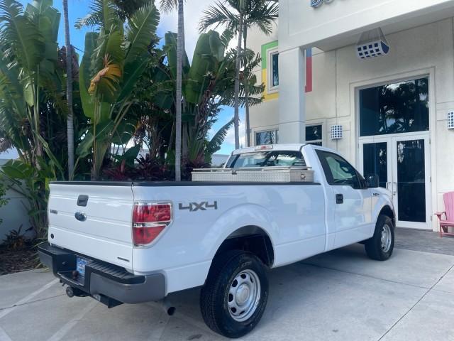 2014 Oxford White /Steel Gray Ford F-150 XL LOW MILES 28,806 4WD (1FTMF1EM2EK) with an 3.7L V6 Cylinder Engine engine, Automatic transmission, located at 4701 North Dixie Hwy, Pompano Beach, FL, 33064, (954) 422-2889, 26.240938, -80.123474 - OUR WEBPAGE FLORIDACARS1.COM HAS OVER 100 PHOTOS AND FREE CARFAX LINK 2014 FORD F-150 XL LONG BED 8 FT VIN: 1FTMF1EM2EKE36278 1 F T M F 1 E M 2 E K E 3 6 2 7 8 PICKUP 3.7L V6 F DOHC 24V FLEX FUEL REAR WHEEL DRIVE W/ 4X4 Features 4WD/AWD ABS Brakes Air Conditioning AM/FM Stereo Automatic Transmission - Photo#96
