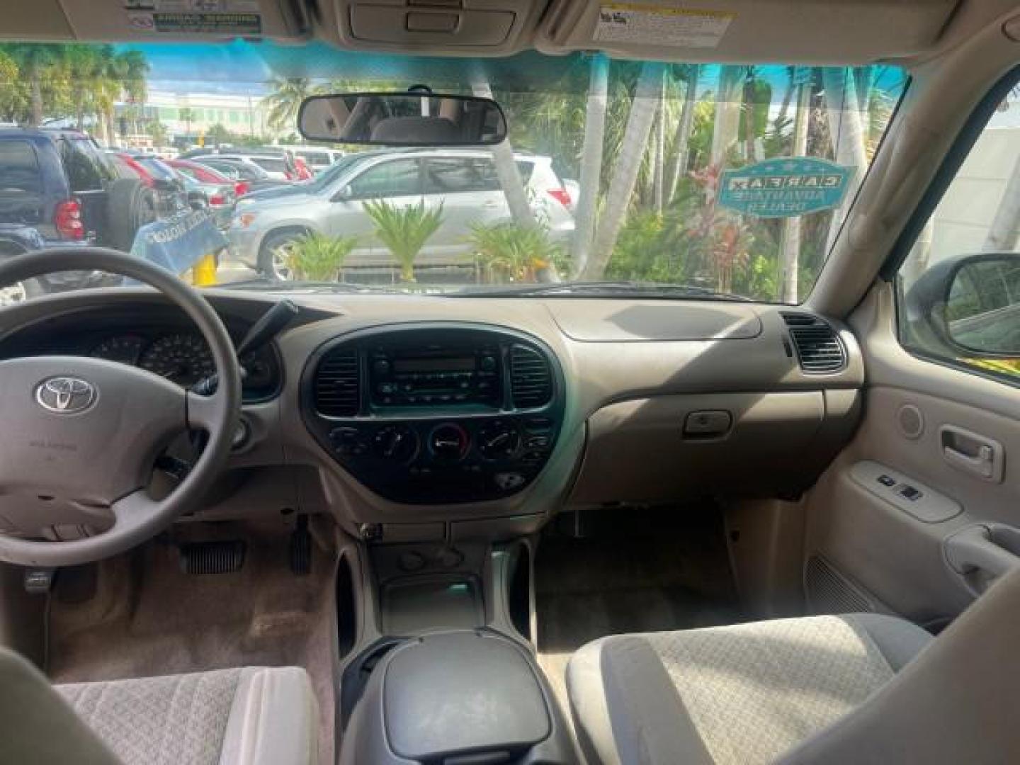 2006 Bluesteel Metallic /Taupe Toyota Tundra SR5 LOW MILES 4.7 V8 (5TBRT34136S) with an 4.7L DOHC SEFI 32-Valve i-Force V8 Engine engine, Automatic transmission, located at 4701 North Dixie Hwy, Pompano Beach, FL, 33064, (954) 422-2889, 26.240938, -80.123474 - OUR WEBPAGE FLORIDACARS1.COM HAS OVER 100 PHOTOS AND FREE CARFAX LINK 2006 TOYOTA TUNDRA SR5 LONG BED VIN: 5TBRT34136S474719 5 T B R T 3 4 1 3 6 S 4 7 4 7 1 9 4 DOOR EXTENDED CAB PICKUP 4.7L V8 F DOHC 32V GASOLINE REAR WHEEL DRIVE Features ABS Brakes Air Conditioning AM/FM Stereo Automatic Transmiss - Photo#79