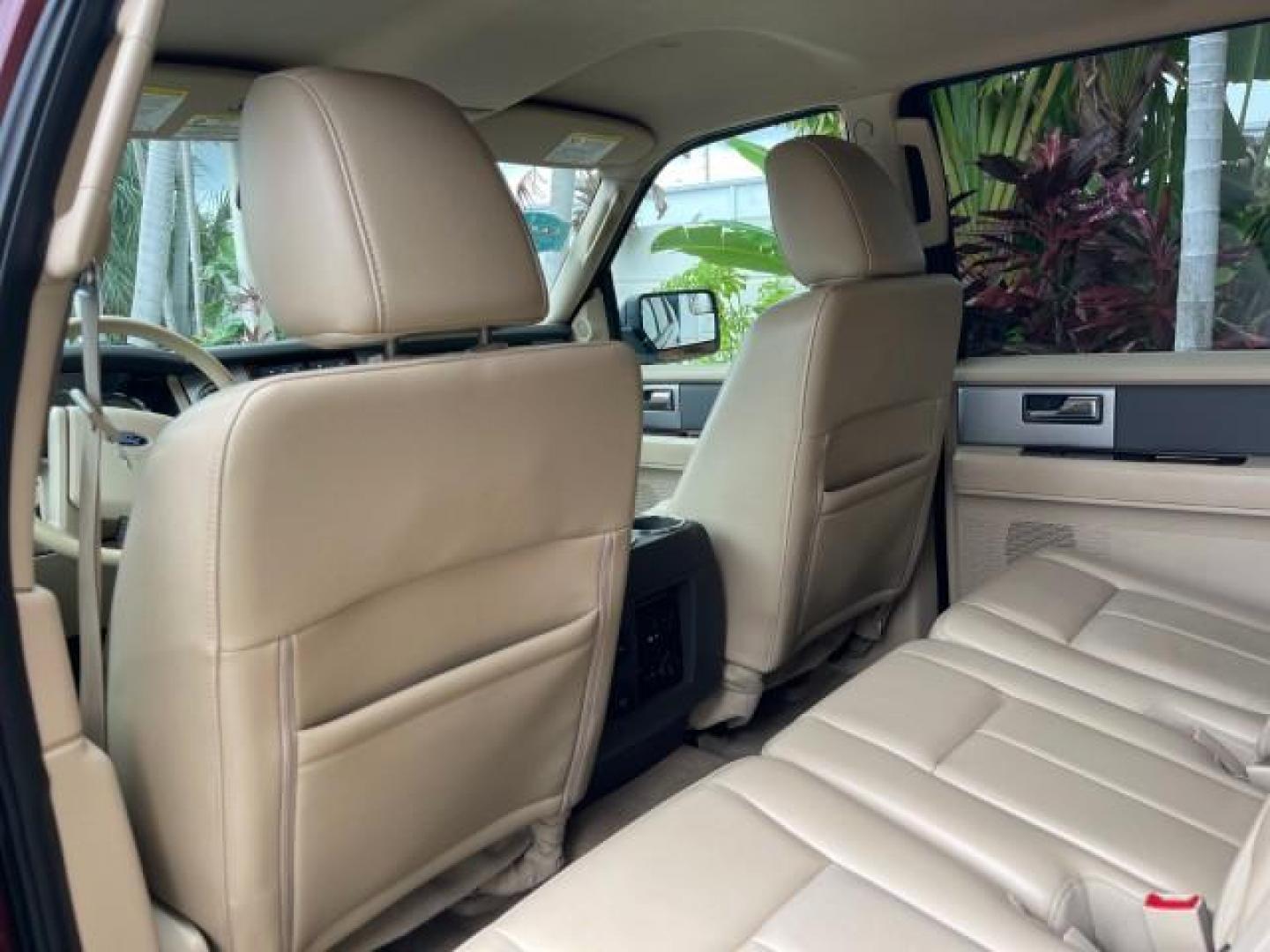 2012 Autumn Red Metallic /Camel Ford Expedition XLT LOW MILES 73,308 4WD (1FMJU1J54CE) with an 5.4L SOHC 24-Valve V8 FFV Engine engine, Automatic transmission, located at 4701 North Dixie Hwy, Pompano Beach, FL, 33064, (954) 422-2889, 26.240938, -80.123474 - OUR WEBPAGE FLORIDACARS1.COM HAS OVER 100 PHOTOS AND FREE CARFAX LINK 2012 FORD EXPEDITION XLT VIN: 1FMJU1J54CEF49311 1 F M J U 1 J 5 4 C E F 4 9 3 1 1 4 DOOR WAGON/SPORT UTILITY 5.4L V8 F SOHC 24V FLEX FUEL REAR WHEEL DRIVE W/ 4X4 Features 4WD/AWD ABS Brakes Air Conditioning Alloy Wheels AM/FM Ster - Photo#82