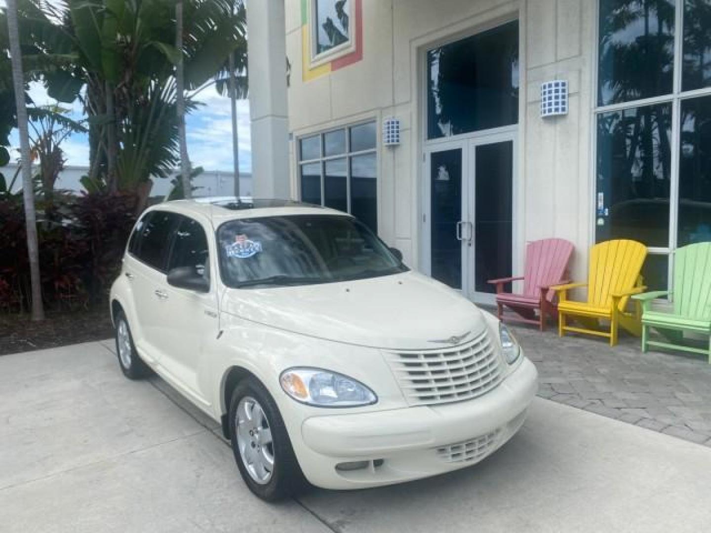 2004 Cool Vanilla /Dark Slate Gray Chrysler PT Cruiser Touring LOW MILES 46,180 (3C4FY58B34T) with an 2.4L 4-Cyl Engine engine, Automatic transmission, located at 4701 North Dixie Hwy, Pompano Beach, FL, 33064, (954) 422-2889, 26.240938, -80.123474 - OUR WEBPAGE FLORIDACARS1.COM HAS OVER 100 PHOTOS AND FREE CARFAX LINK 2004 CHRYSLER PT CRUISER TOURING EDITION VIN: 3C4FY58B34T209277 3 C 4 F Y 5 8 B 3 4 T 2 0 9 2 7 7 VAN 2.4L I4 F DOHC 16V GASOLINE 29 MPG FRONT WHEEL DRIVE Features Air Conditioning Alloy Wheels AM/FM Stereo Automatic Transmission - Photo#1