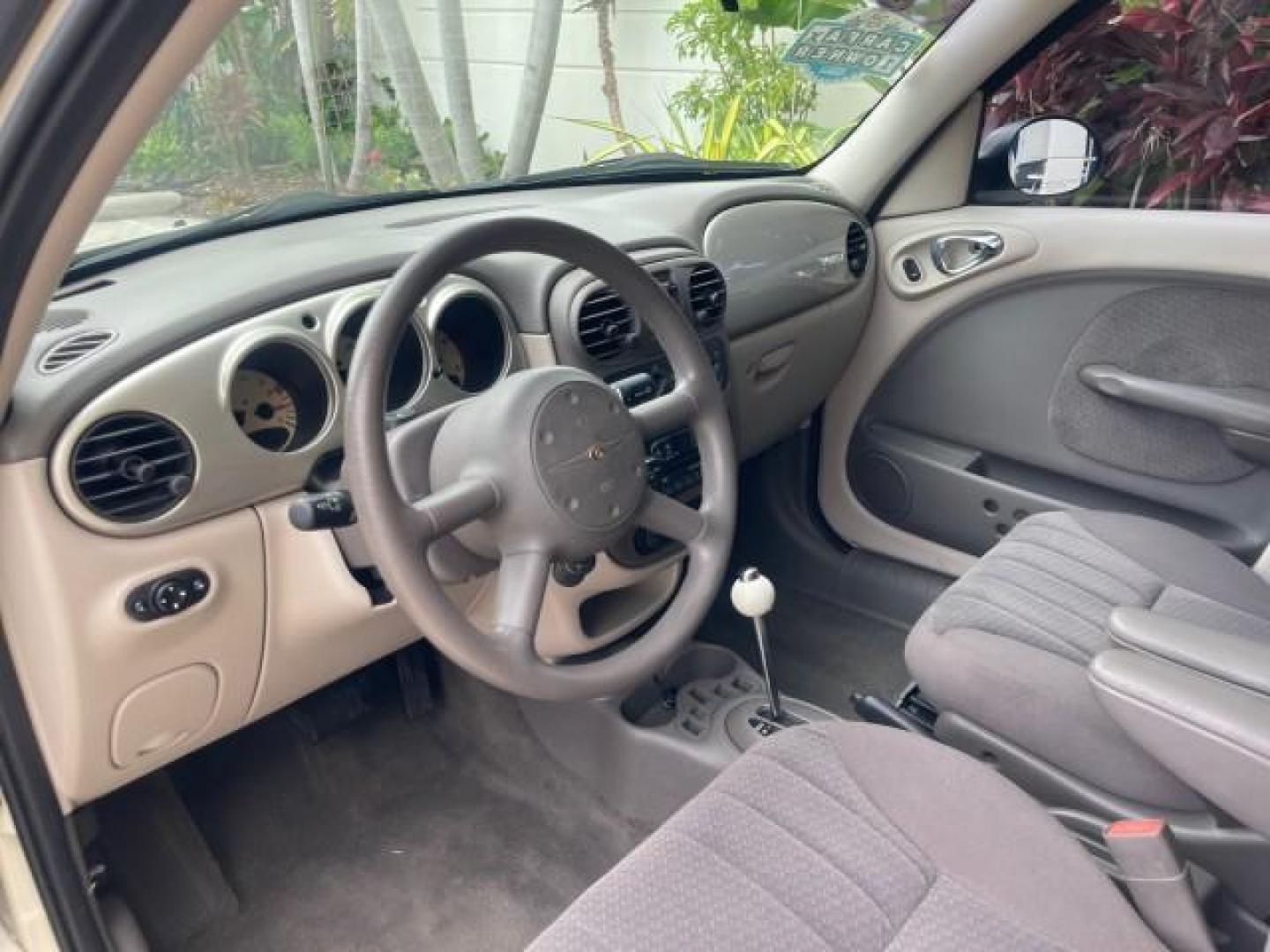 2004 Cool Vanilla /Dark Slate Gray Chrysler PT Cruiser Touring LOW MILES 46,180 (3C4FY58B34T) with an 2.4L 4-Cyl Engine engine, Automatic transmission, located at 4701 North Dixie Hwy, Pompano Beach, FL, 33064, (954) 422-2889, 26.240938, -80.123474 - OUR WEBPAGE FLORIDACARS1.COM HAS OVER 100 PHOTOS AND FREE CARFAX LINK 2004 CHRYSLER PT CRUISER TOURING EDITION VIN: 3C4FY58B34T209277 3 C 4 F Y 5 8 B 3 4 T 2 0 9 2 7 7 VAN 2.4L I4 F DOHC 16V GASOLINE 29 MPG FRONT WHEEL DRIVE Features Air Conditioning Alloy Wheels AM/FM Stereo Automatic Transmission - Photo#47