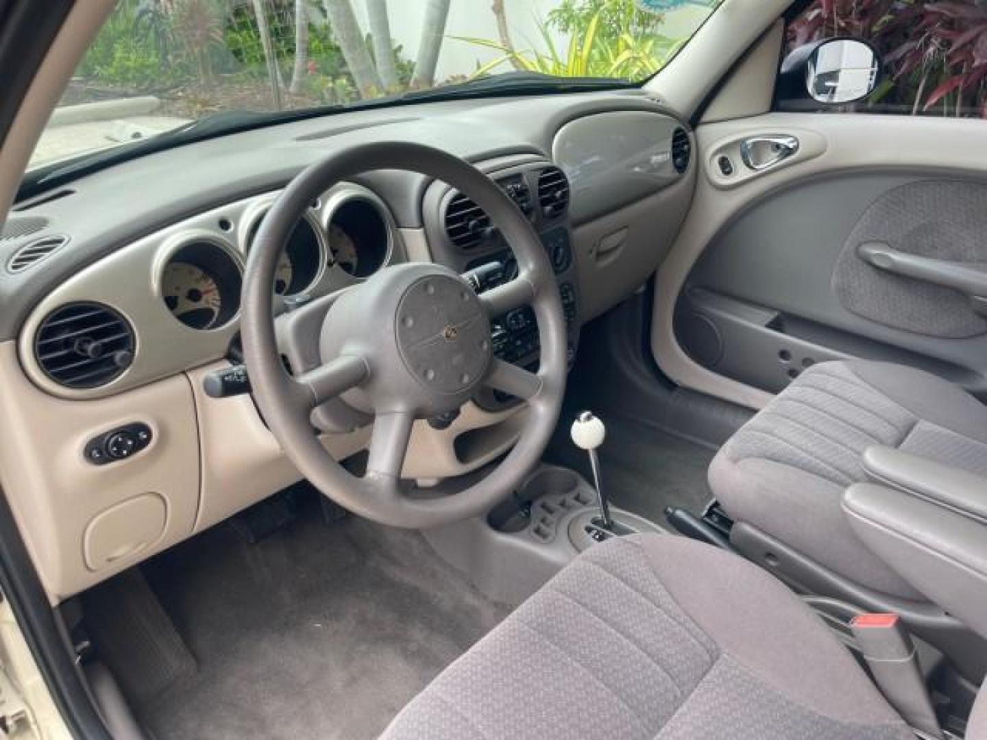 2004 Cool Vanilla /Dark Slate Gray Chrysler PT Cruiser Touring LOW MILES 46,180 (3C4FY58B34T) with an 2.4L 4-Cyl Engine engine, Automatic transmission, located at 4701 North Dixie Hwy, Pompano Beach, FL, 33064, (954) 422-2889, 26.240938, -80.123474 - OUR WEBPAGE FLORIDACARS1.COM HAS OVER 100 PHOTOS AND FREE CARFAX LINK 2004 CHRYSLER PT CRUISER TOURING EDITION VIN: 3C4FY58B34T209277 3 C 4 F Y 5 8 B 3 4 T 2 0 9 2 7 7 VAN 2.4L I4 F DOHC 16V GASOLINE 29 MPG FRONT WHEEL DRIVE Features Air Conditioning Alloy Wheels AM/FM Stereo Automatic Transmission - Photo#48
