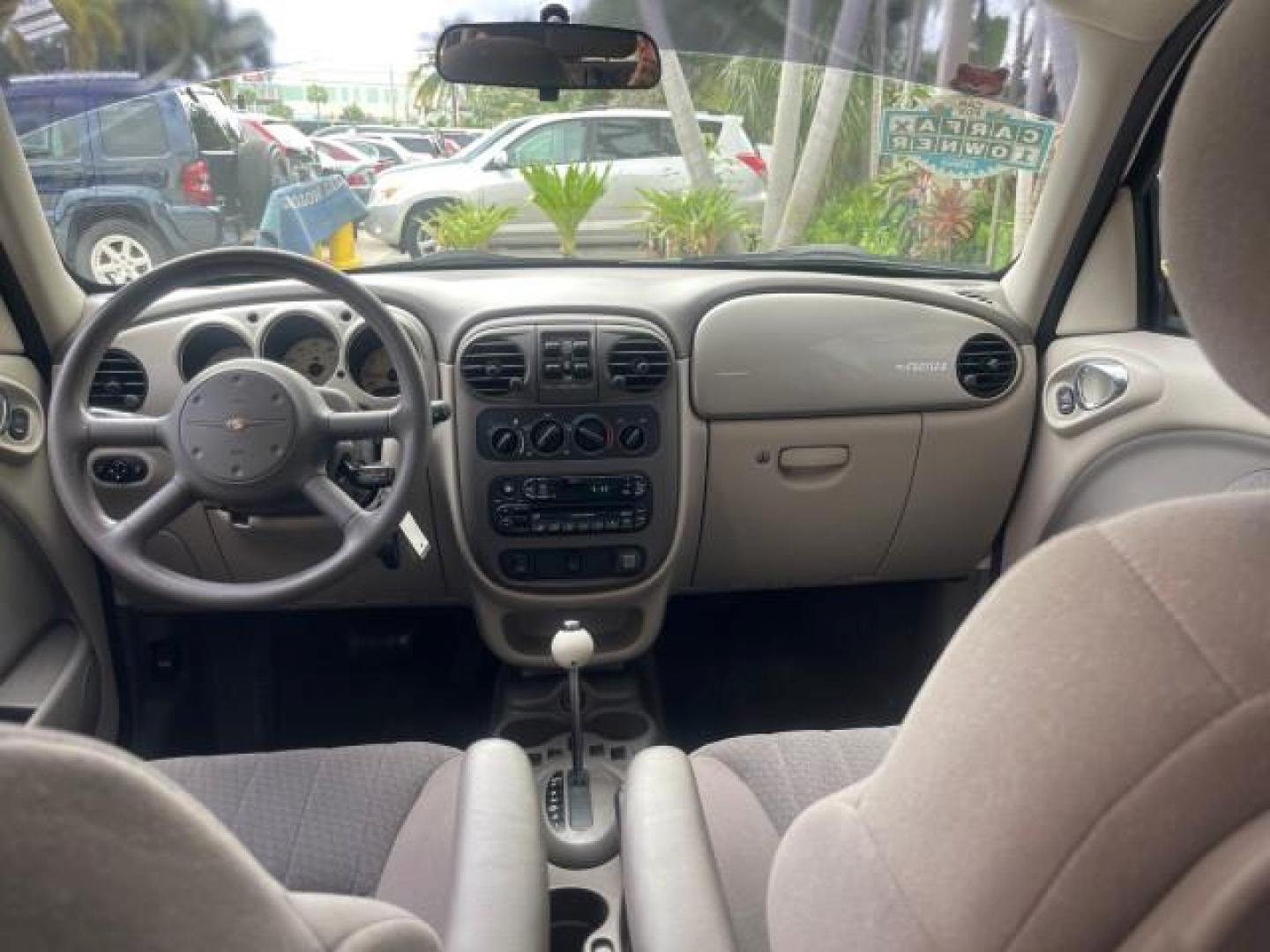 2004 Cool Vanilla /Dark Slate Gray Chrysler PT Cruiser Touring LOW MILES 46,180 (3C4FY58B34T) with an 2.4L 4-Cyl Engine engine, Automatic transmission, located at 4701 North Dixie Hwy, Pompano Beach, FL, 33064, (954) 422-2889, 26.240938, -80.123474 - OUR WEBPAGE FLORIDACARS1.COM HAS OVER 100 PHOTOS AND FREE CARFAX LINK 2004 CHRYSLER PT CRUISER TOURING EDITION VIN: 3C4FY58B34T209277 3 C 4 F Y 5 8 B 3 4 T 2 0 9 2 7 7 VAN 2.4L I4 F DOHC 16V GASOLINE 29 MPG FRONT WHEEL DRIVE Features Air Conditioning Alloy Wheels AM/FM Stereo Automatic Transmission - Photo#81