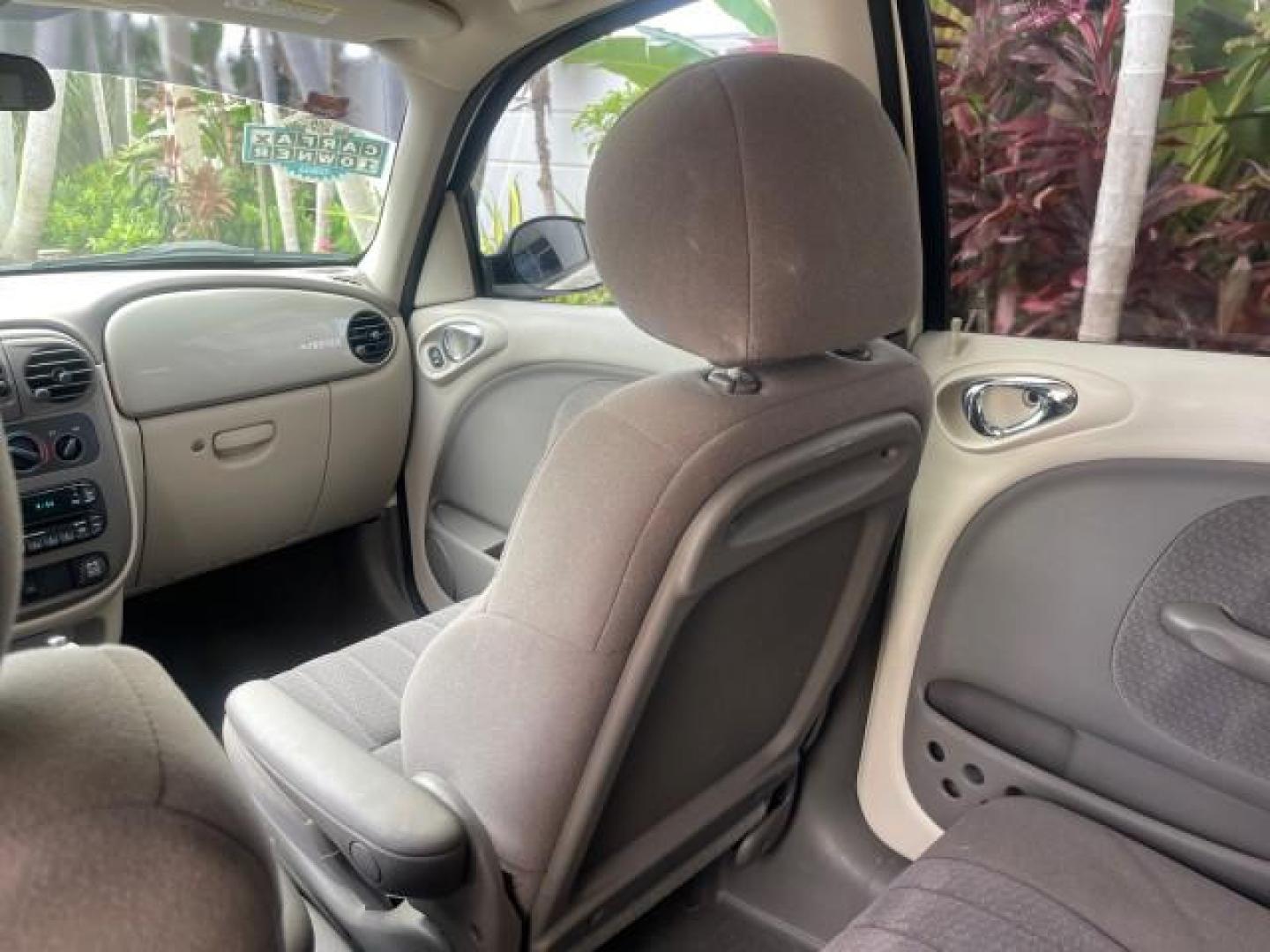 2004 Cool Vanilla /Dark Slate Gray Chrysler PT Cruiser Touring LOW MILES 46,180 (3C4FY58B34T) with an 2.4L 4-Cyl Engine engine, Automatic transmission, located at 4701 North Dixie Hwy, Pompano Beach, FL, 33064, (954) 422-2889, 26.240938, -80.123474 - OUR WEBPAGE FLORIDACARS1.COM HAS OVER 100 PHOTOS AND FREE CARFAX LINK 2004 CHRYSLER PT CRUISER TOURING EDITION VIN: 3C4FY58B34T209277 3 C 4 F Y 5 8 B 3 4 T 2 0 9 2 7 7 VAN 2.4L I4 F DOHC 16V GASOLINE 29 MPG FRONT WHEEL DRIVE Features Air Conditioning Alloy Wheels AM/FM Stereo Automatic Transmission - Photo#83