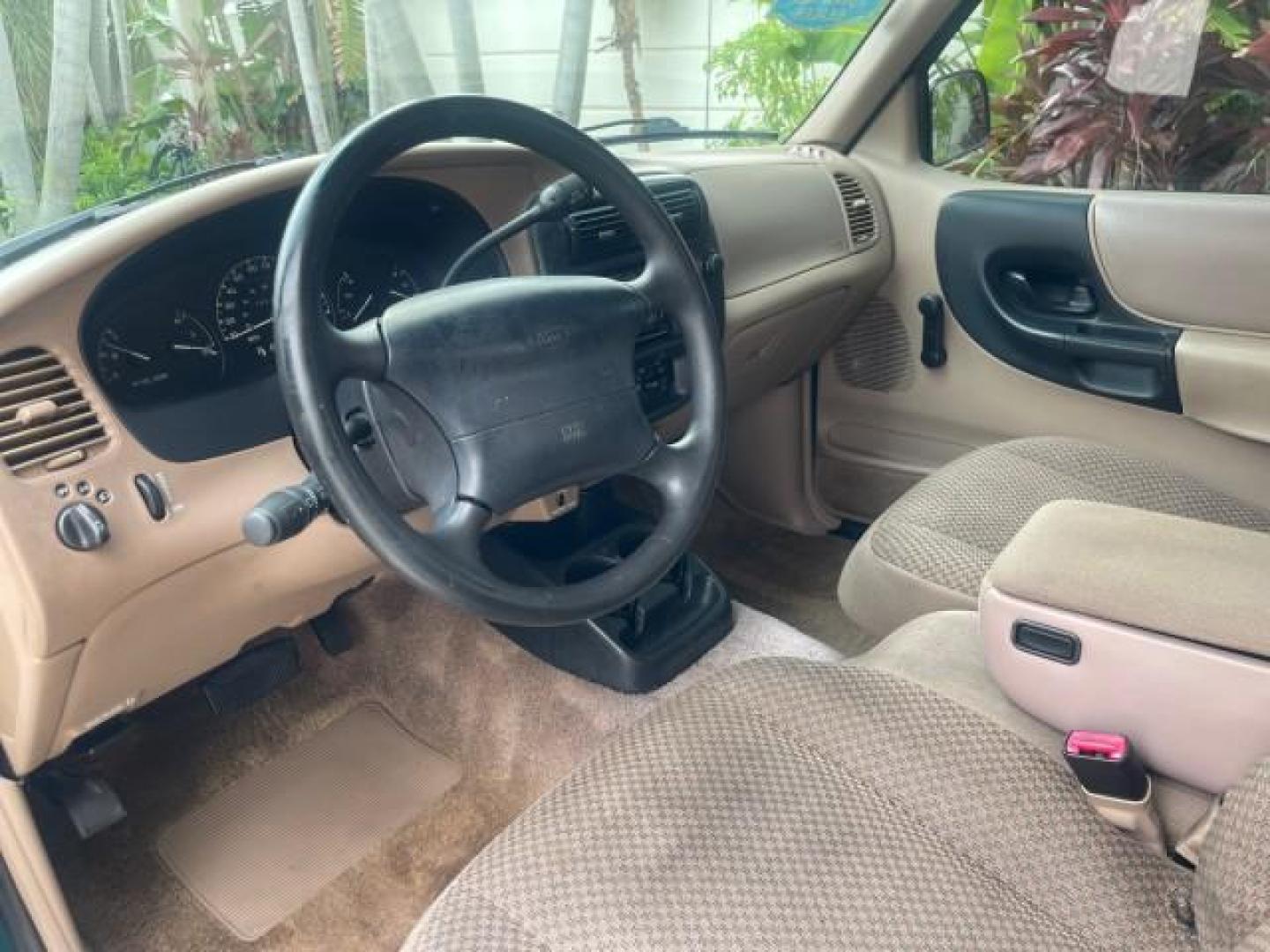 1998 Deep Emerald Green (CC/Met) /Medium Graphite Ford Ranger XL LOW MILES 4 CYL LOW MILES (1FTYR10C0WP) with an 2.5L EFI 4-Cyl Engine engine, Automatic transmission, located at 4701 North Dixie Hwy, Pompano Beach, FL, 33064, (954) 422-2889, 26.240938, -80.123474 - OUR WEBPAGE FLORIDACARS1.COM HAS OVER 100 PHOTOS AND FREE CARFAX LINK 1998 FORD RANGER SPLASH FLARESIDE VIN: 1FTYR10C0WPA84443 1 F T Y R 1 0 C 0 W P A 8 4 4 4 3 PICKUP 2.5L I4 F SOHC 8V GASOLINE 27 MPG REAR WHEEL DRIVE Features ABS Brakes Automatic Transmission Cassette Player Cloth Seats Ice Cold A - Photo#48