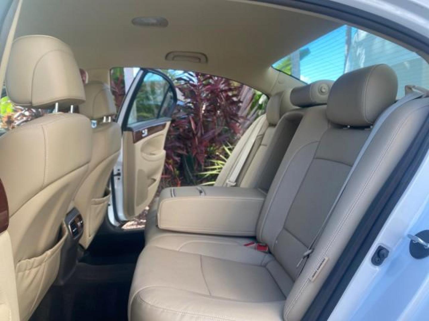 2013 White Satin Pearl /Saddle Hyundai Genesis 3.8L LOW MILES 33,576 (KMHGC4DD5DU) with an 3.8L DOHC GDI 24-Valve V6 Engine engine, Automatic transmission, located at 4701 North Dixie Hwy, Pompano Beach, FL, 33064, (954) 422-2889, 26.240938, -80.123474 - OUR WEBPAGE FLORIDACARS1.COM HAS OVER 100 PHOTOS AND FREE CARFAX LINK 2013 HYUNDAI GENESIS 3.8L VIN: KMHGC4DD5DU257871 K M H G C 4 D D 5 D U 2 5 7 8 7 1 SEDAN 4 DR 3.8L V6 F DOHC 24V GASOLINE REAR WHEEL DRIVE Features ABS Brakes Air Conditioning Alloy Wheels AM/FM Stereo Automatic Transmission Auxil - Photo#14