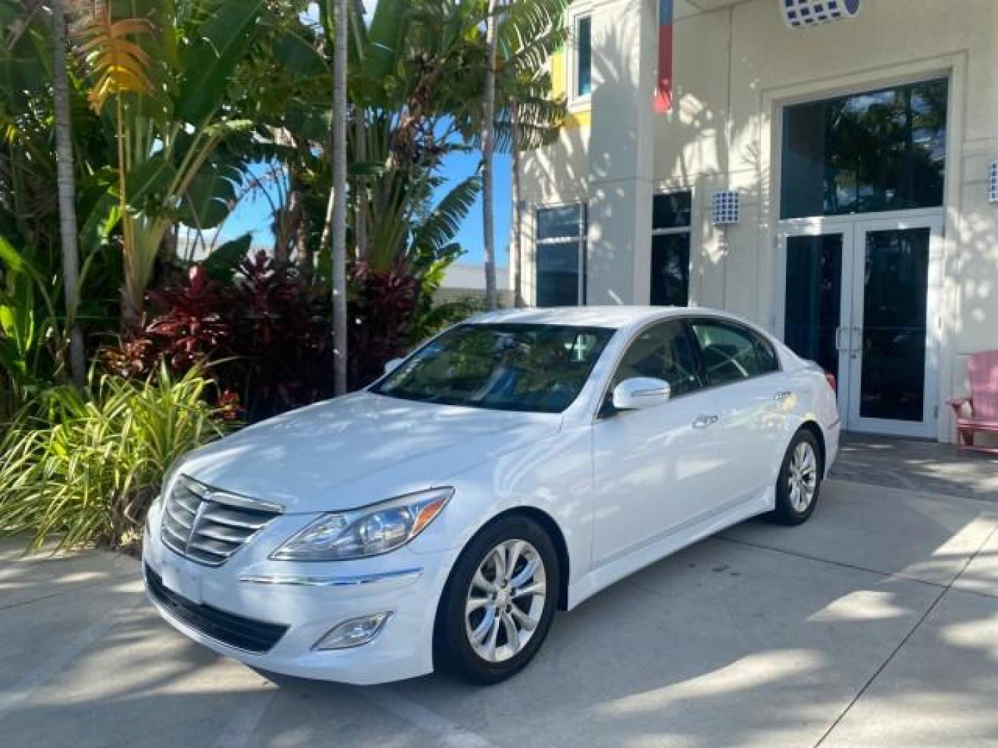 2013 White Satin Pearl /Saddle Hyundai Genesis 3.8L LOW MILES 33,576 (KMHGC4DD5DU) with an 3.8L DOHC GDI 24-Valve V6 Engine engine, Automatic transmission, located at 4701 North Dixie Hwy, Pompano Beach, FL, 33064, (954) 422-2889, 26.240938, -80.123474 - OUR WEBPAGE FLORIDACARS1.COM HAS OVER 100 PHOTOS AND FREE CARFAX LINK 2013 HYUNDAI GENESIS 3.8L VIN: KMHGC4DD5DU257871 K M H G C 4 D D 5 D U 2 5 7 8 7 1 SEDAN 4 DR 3.8L V6 F DOHC 24V GASOLINE REAR WHEEL DRIVE Features ABS Brakes Air Conditioning Alloy Wheels AM/FM Stereo Automatic Transmission Auxil - Photo#30