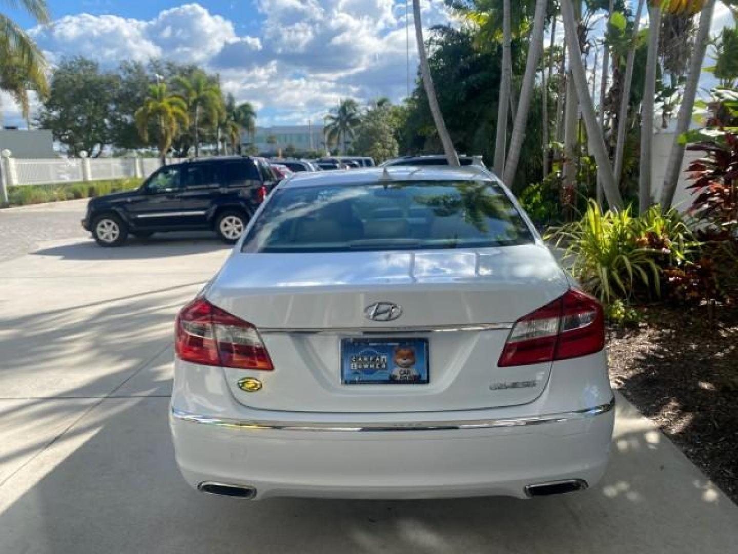 2013 White Satin Pearl /Saddle Hyundai Genesis 3.8L LOW MILES 33,576 (KMHGC4DD5DU) with an 3.8L DOHC GDI 24-Valve V6 Engine engine, Automatic transmission, located at 4701 North Dixie Hwy, Pompano Beach, FL, 33064, (954) 422-2889, 26.240938, -80.123474 - OUR WEBPAGE FLORIDACARS1.COM HAS OVER 100 PHOTOS AND FREE CARFAX LINK 2013 HYUNDAI GENESIS 3.8L VIN: KMHGC4DD5DU257871 K M H G C 4 D D 5 D U 2 5 7 8 7 1 SEDAN 4 DR 3.8L V6 F DOHC 24V GASOLINE REAR WHEEL DRIVE Features ABS Brakes Air Conditioning Alloy Wheels AM/FM Stereo Automatic Transmission Auxil - Photo#36