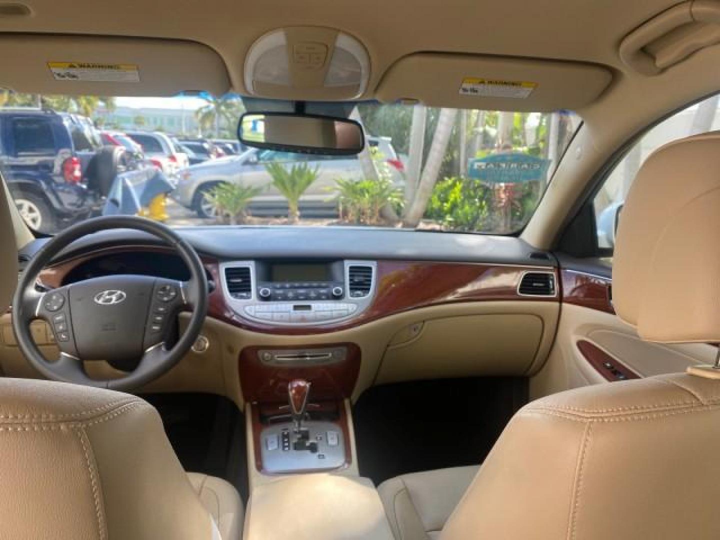 2013 White Satin Pearl /Saddle Hyundai Genesis 3.8L LOW MILES 33,576 (KMHGC4DD5DU) with an 3.8L DOHC GDI 24-Valve V6 Engine engine, Automatic transmission, located at 4701 North Dixie Hwy, Pompano Beach, FL, 33064, (954) 422-2889, 26.240938, -80.123474 - OUR WEBPAGE FLORIDACARS1.COM HAS OVER 100 PHOTOS AND FREE CARFAX LINK 2013 HYUNDAI GENESIS 3.8L VIN: KMHGC4DD5DU257871 K M H G C 4 D D 5 D U 2 5 7 8 7 1 SEDAN 4 DR 3.8L V6 F DOHC 24V GASOLINE REAR WHEEL DRIVE Features ABS Brakes Air Conditioning Alloy Wheels AM/FM Stereo Automatic Transmission Auxil - Photo#78