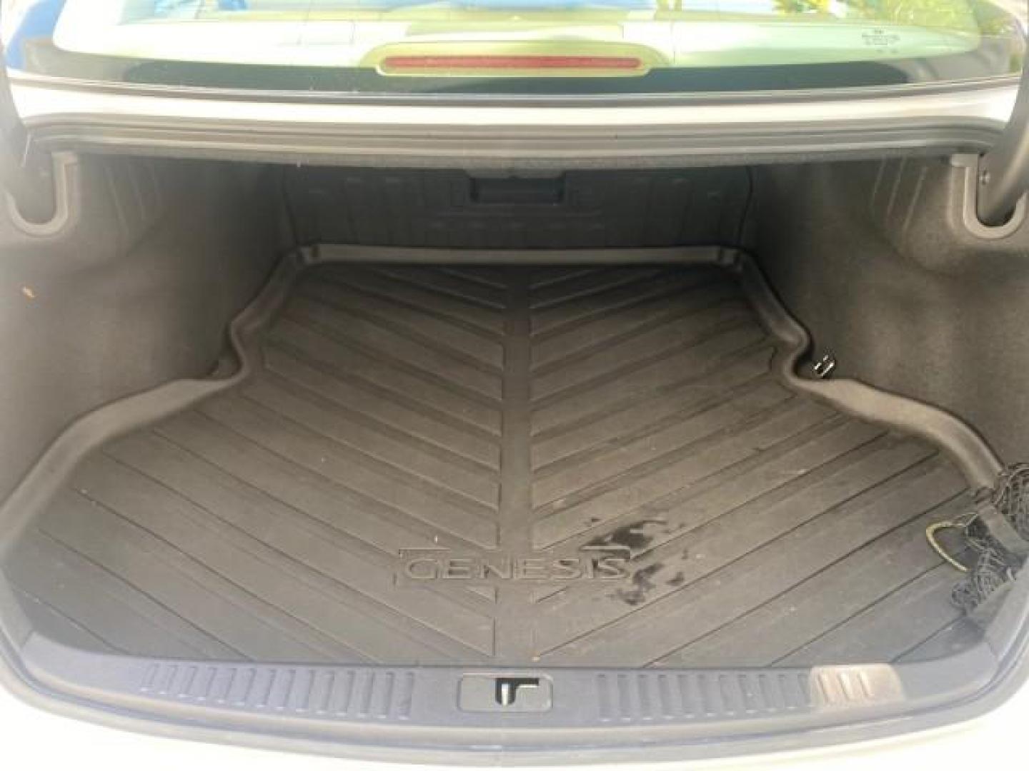 2013 White Satin Pearl /Saddle Hyundai Genesis 3.8L LOW MILES 33,576 (KMHGC4DD5DU) with an 3.8L DOHC GDI 24-Valve V6 Engine engine, Automatic transmission, located at 4701 North Dixie Hwy, Pompano Beach, FL, 33064, (954) 422-2889, 26.240938, -80.123474 - OUR WEBPAGE FLORIDACARS1.COM HAS OVER 100 PHOTOS AND FREE CARFAX LINK 2013 HYUNDAI GENESIS 3.8L VIN: KMHGC4DD5DU257871 K M H G C 4 D D 5 D U 2 5 7 8 7 1 SEDAN 4 DR 3.8L V6 F DOHC 24V GASOLINE REAR WHEEL DRIVE Features ABS Brakes Air Conditioning Alloy Wheels AM/FM Stereo Automatic Transmission Auxil - Photo#92