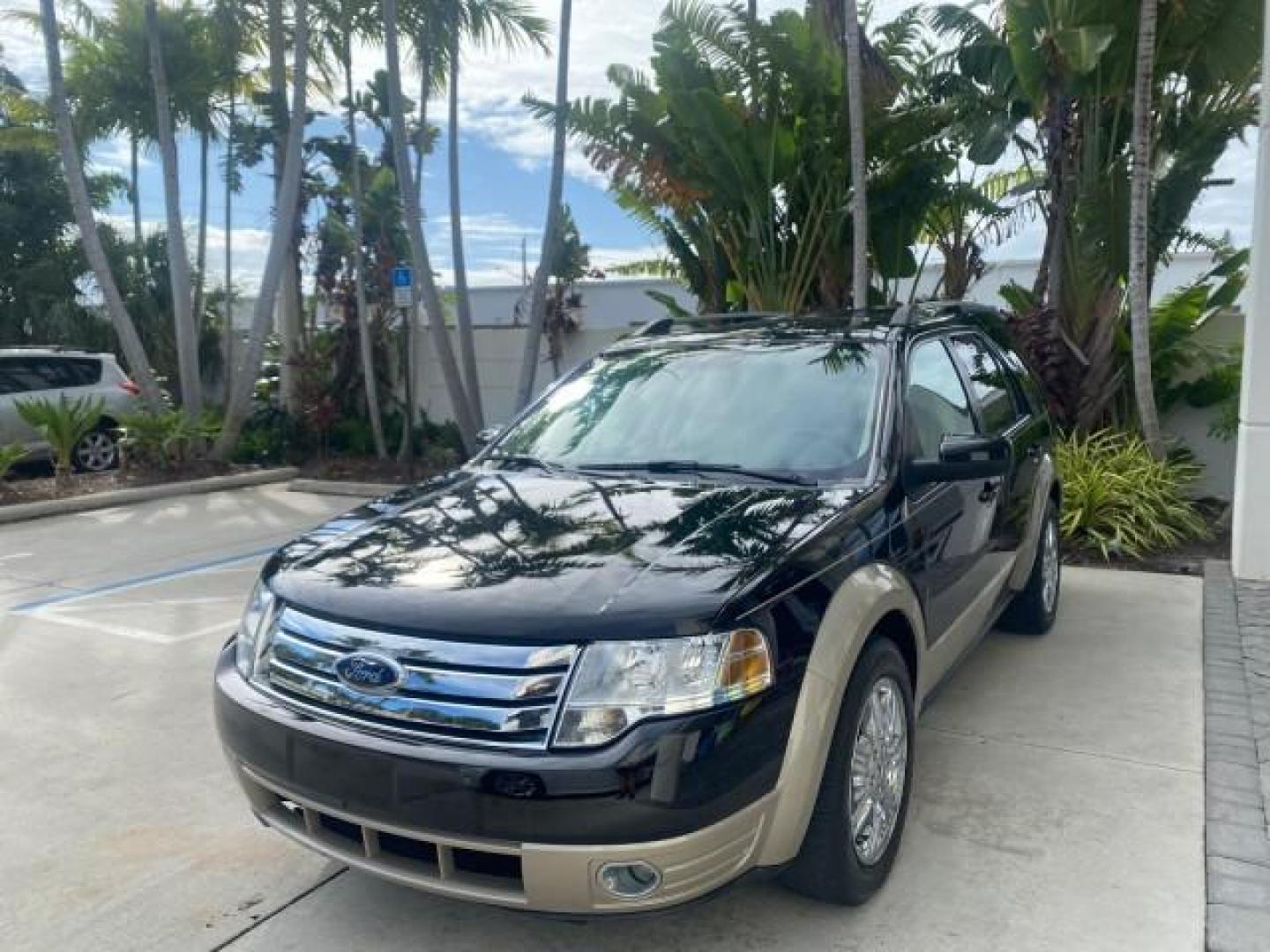 2008 Black /Camel Ford Taurus X Eddie Bauer LOW MILES 46,208 (1FMDK07W38G) with an 3.5L SMPI 24-Valve V6 Duratec Engine engine, Automatic transmission, located at 4701 North Dixie Hwy, Pompano Beach, FL, 33064, (954) 422-2889, 26.240938, -80.123474 - OUR WEBPAGE FLORIDACARS1.COM HAS OVER 100 PHOTOS AND FREE CARFAX LINK 2008 FORD TAURUS X EDDIE BAUER SUNROOF VIN: 1FMDK07W38GA10624 1 F M D K 0 7 W 3 8 G A 1 0 6 2 4 4 DOOR WAGON/SPORT UTILITY 3.5L V6 F GASOLINE FRONT WHEEL DRIVE Features ABS Brakes Air Conditioning Alloy Wheels AM/FM Stereo Automat - Photo#3