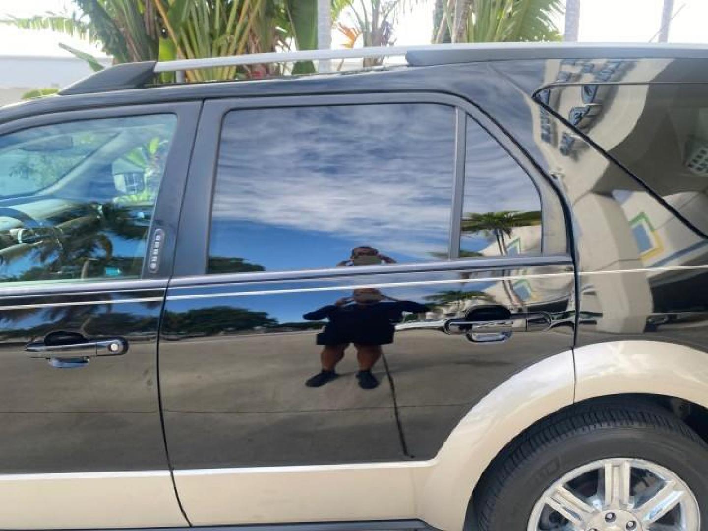 2008 Black /Camel Ford Taurus X Eddie Bauer LOW MILES 46,208 (1FMDK07W38G) with an 3.5L SMPI 24-Valve V6 Duratec Engine engine, Automatic transmission, located at 4701 North Dixie Hwy, Pompano Beach, FL, 33064, (954) 422-2889, 26.240938, -80.123474 - OUR WEBPAGE FLORIDACARS1.COM HAS OVER 100 PHOTOS AND FREE CARFAX LINK 2008 FORD TAURUS X EDDIE BAUER SUNROOF VIN: 1FMDK07W38GA10624 1 F M D K 0 7 W 3 8 G A 1 0 6 2 4 4 DOOR WAGON/SPORT UTILITY 3.5L V6 F GASOLINE FRONT WHEEL DRIVE Features ABS Brakes Air Conditioning Alloy Wheels AM/FM Stereo Automat - Photo#72