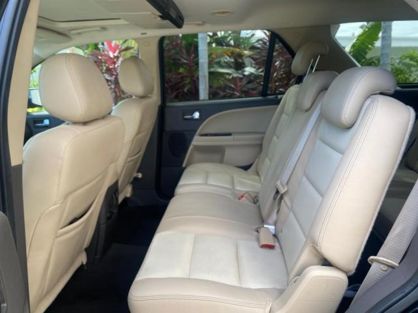 2008 Black /Camel Ford Taurus X Eddie Bauer LOW MILES 46,208 (1FMDK07W38G) with an 3.5L SMPI 24-Valve V6 Duratec Engine engine, Automatic transmission, located at 4701 North Dixie Hwy, Pompano Beach, FL, 33064, (954) 422-2889, 26.240938, -80.123474 - OUR WEBPAGE FLORIDACARS1.COM HAS OVER 100 PHOTOS AND FREE CARFAX LINK 2008 FORD TAURUS X EDDIE BAUER SUNROOF VIN: 1FMDK07W38GA10624 1 F M D K 0 7 W 3 8 G A 1 0 6 2 4 4 DOOR WAGON/SPORT UTILITY 3.5L V6 F GASOLINE FRONT WHEEL DRIVE Features ABS Brakes Air Conditioning Alloy Wheels AM/FM Stereo Automat - Photo#76