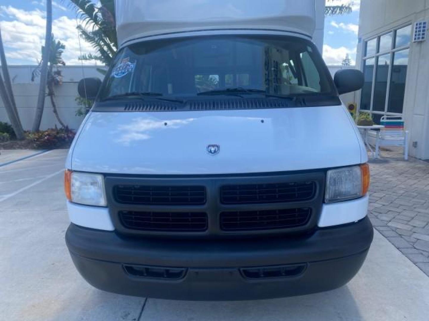 2002 Bright White /Dark Slate Gray Dodge Ram Van LOW MILES 61,263 HIGH TOP CONVERSION (2B7LB31Z42K) with an 5.9L MPI V8 Magnum Engine engine, Automatic transmission, located at 4701 North Dixie Hwy, Pompano Beach, FL, 33064, (954) 422-2889, 26.240938, -80.123474 - OUR WEBPAGE FLORIDACARS1.COM HAS OVER 100 PHOTOS AND FREE CARFAX LINK 2002 DODGE RAM VAN 3500 MAXI EXTENDED HIGH TOP 11 SEATER HANDICAP LIFT VIN: 2B7LB31Z42K117751 2 B 7 L B 3 1 Z 4 2 K 1 1 7 7 5 1 VAN 5.9L V8 F OHV 16V GASOLINE REAR WHEEL DRIVE Features ABS Brakes Air Conditioning AM/FM Stereo Auto - Photo#2