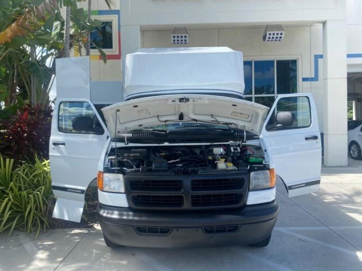 2002 Bright White /Dark Slate Gray Dodge Ram Van LOW MILES 61,263 HIGH TOP CONVERSION (2B7LB31Z42K) with an 5.9L MPI V8 Magnum Engine engine, Automatic transmission, located at 4701 North Dixie Hwy, Pompano Beach, FL, 33064, (954) 422-2889, 26.240938, -80.123474 - OUR WEBPAGE FLORIDACARS1.COM HAS OVER 100 PHOTOS AND FREE CARFAX LINK 2002 DODGE RAM VAN 3500 MAXI EXTENDED HIGH TOP 11 SEATER HANDICAP LIFT VIN: 2B7LB31Z42K117751 2 B 7 L B 3 1 Z 4 2 K 1 1 7 7 5 1 VAN 5.9L V8 F OHV 16V GASOLINE REAR WHEEL DRIVE Features ABS Brakes Air Conditioning AM/FM Stereo Auto - Photo#17