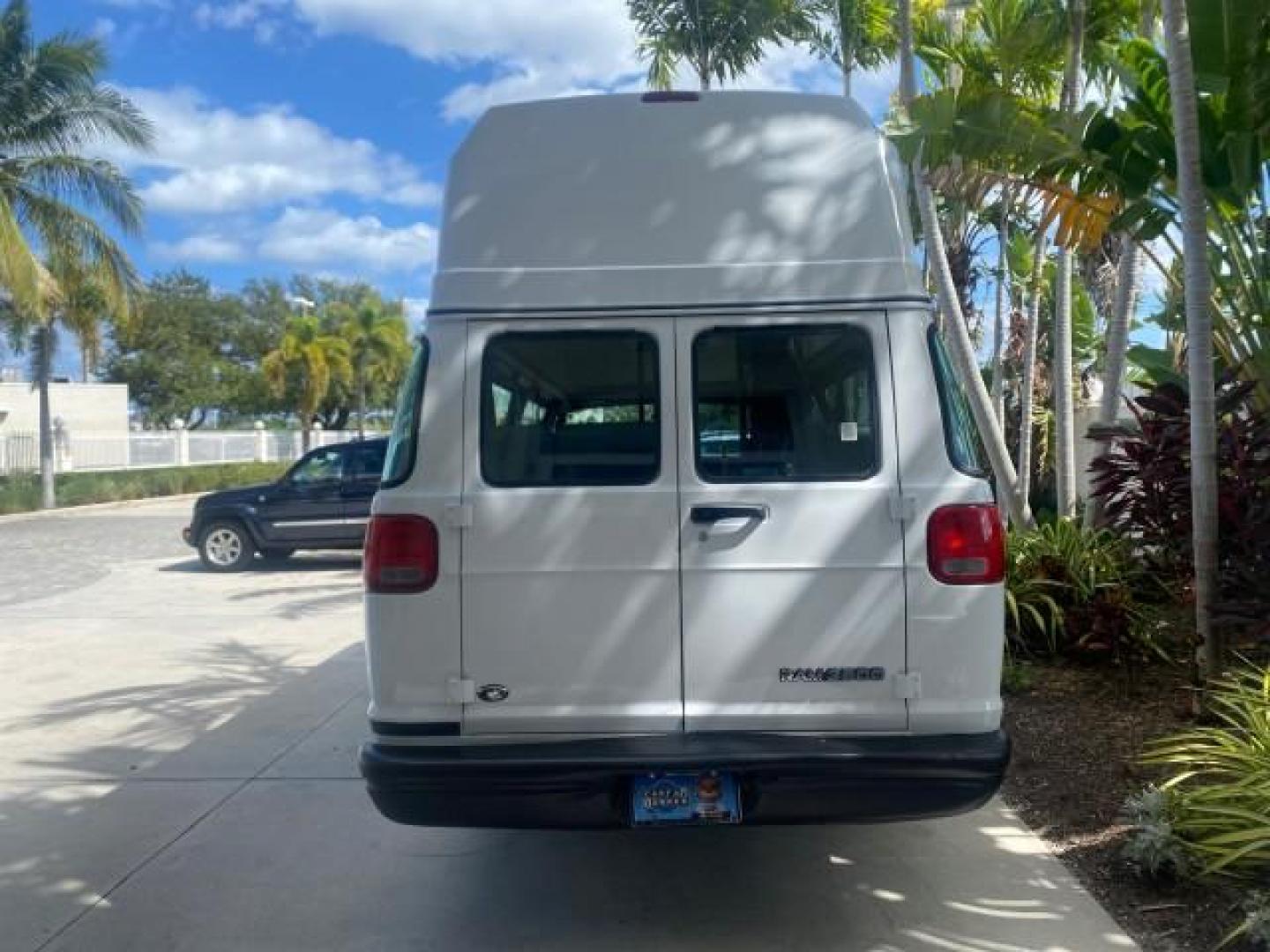2002 Bright White /Dark Slate Gray Dodge Ram Van LOW MILES 61,263 HIGH TOP CONVERSION (2B7LB31Z42K) with an 5.9L MPI V8 Magnum Engine engine, Automatic transmission, located at 4701 North Dixie Hwy, Pompano Beach, FL, 33064, (954) 422-2889, 26.240938, -80.123474 - OUR WEBPAGE FLORIDACARS1.COM HAS OVER 100 PHOTOS AND FREE CARFAX LINK 2002 DODGE RAM VAN 3500 MAXI EXTENDED HIGH TOP 11 SEATER HANDICAP LIFT VIN: 2B7LB31Z42K117751 2 B 7 L B 3 1 Z 4 2 K 1 1 7 7 5 1 VAN 5.9L V8 F OHV 16V GASOLINE REAR WHEEL DRIVE Features ABS Brakes Air Conditioning AM/FM Stereo Auto - Photo#34