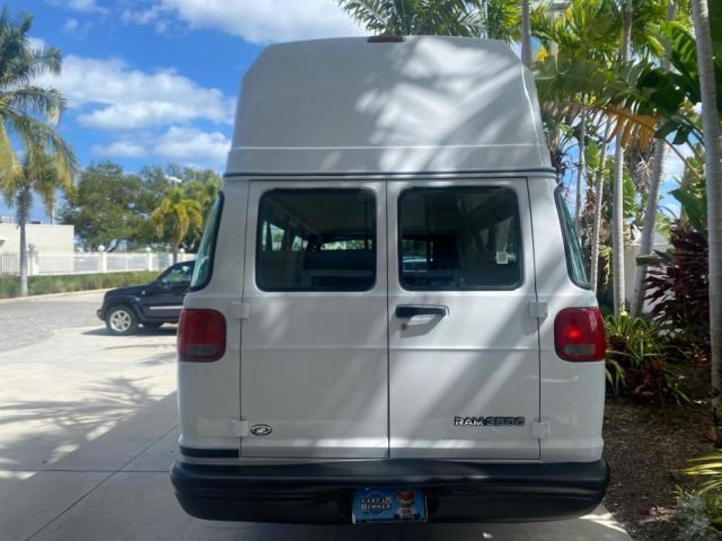2002 Bright White /Dark Slate Gray Dodge Ram Van LOW MILES 61,263 HIGH TOP CONVERSION (2B7LB31Z42K) with an 5.9L MPI V8 Magnum Engine engine, Automatic transmission, located at 4701 North Dixie Hwy, Pompano Beach, FL, 33064, (954) 422-2889, 26.240938, -80.123474 - OUR WEBPAGE FLORIDACARS1.COM HAS OVER 100 PHOTOS AND FREE CARFAX LINK 2002 DODGE RAM VAN 3500 MAXI EXTENDED HIGH TOP 11 SEATER HANDICAP LIFT VIN: 2B7LB31Z42K117751 2 B 7 L B 3 1 Z 4 2 K 1 1 7 7 5 1 VAN 5.9L V8 F OHV 16V GASOLINE REAR WHEEL DRIVE Features ABS Brakes Air Conditioning AM/FM Stereo Auto - Photo#35