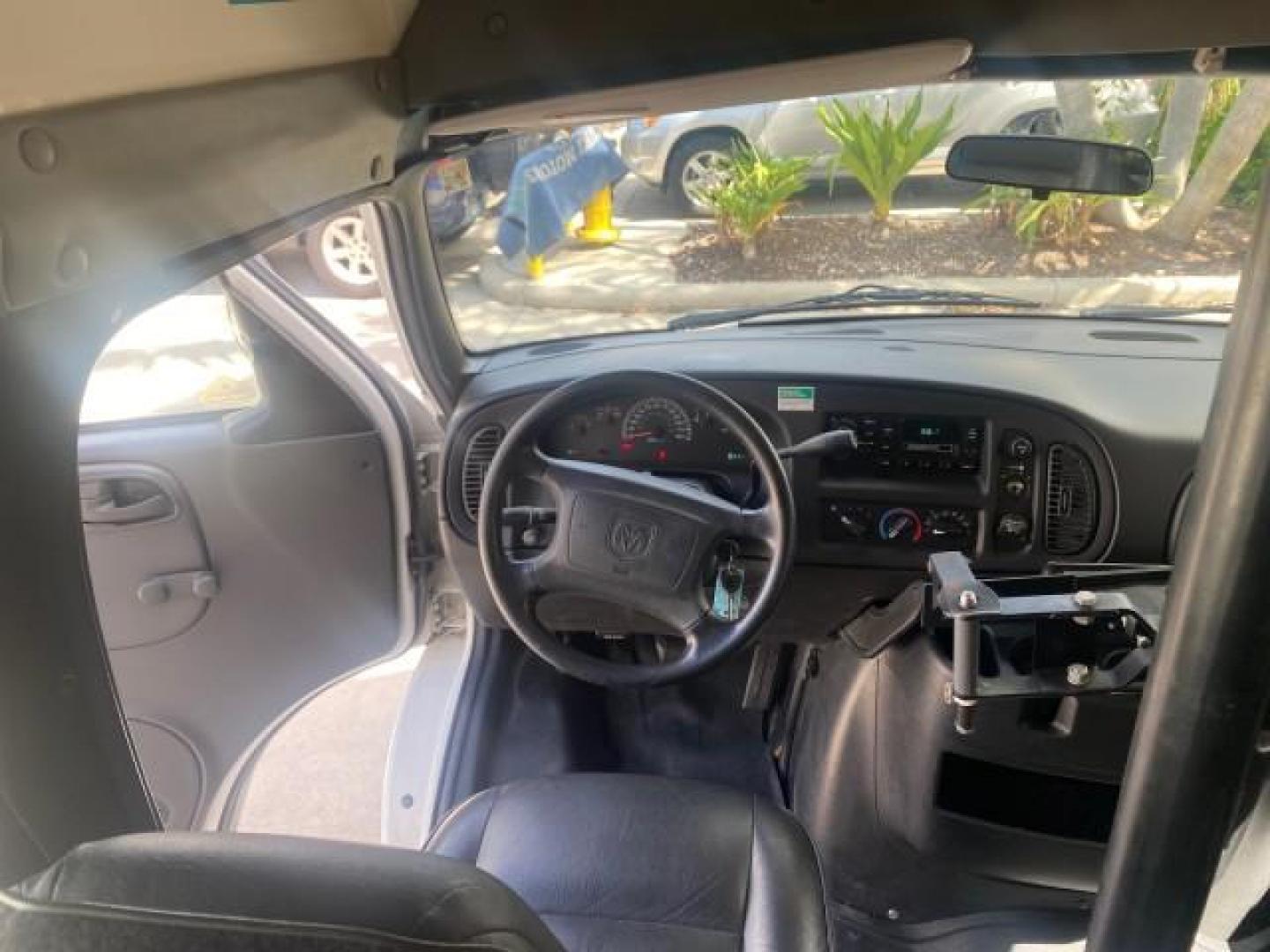 2002 Bright White /Dark Slate Gray Dodge Ram Van LOW MILES 61,263 HIGH TOP CONVERSION (2B7LB31Z42K) with an 5.9L MPI V8 Magnum Engine engine, Automatic transmission, located at 4701 North Dixie Hwy, Pompano Beach, FL, 33064, (954) 422-2889, 26.240938, -80.123474 - OUR WEBPAGE FLORIDACARS1.COM HAS OVER 100 PHOTOS AND FREE CARFAX LINK 2002 DODGE RAM VAN 3500 MAXI EXTENDED HIGH TOP 11 SEATER HANDICAP LIFT VIN: 2B7LB31Z42K117751 2 B 7 L B 3 1 Z 4 2 K 1 1 7 7 5 1 VAN 5.9L V8 F OHV 16V GASOLINE REAR WHEEL DRIVE Features ABS Brakes Air Conditioning AM/FM Stereo Auto - Photo#84