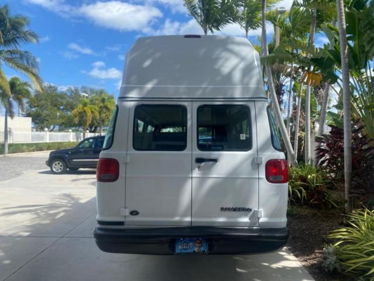 2002 Bright White /Dark Slate Gray Dodge Ram Van LOW MILES 61,263 HIGH TOP CONVERSION (2B7LB31Z42K) with an 5.9L MPI V8 Magnum Engine engine, Automatic transmission, located at 4701 North Dixie Hwy, Pompano Beach, FL, 33064, (954) 422-2889, 26.240938, -80.123474 - OUR WEBPAGE FLORIDACARS1.COM HAS OVER 100 PHOTOS AND FREE CARFAX LINK 2002 DODGE RAM VAN 3500 MAXI EXTENDED HIGH TOP 11 SEATER HANDICAP LIFT VIN: 2B7LB31Z42K117751 2 B 7 L B 3 1 Z 4 2 K 1 1 7 7 5 1 VAN 5.9L V8 F OHV 16V GASOLINE REAR WHEEL DRIVE Features ABS Brakes Air Conditioning AM/FM Stereo Auto - Photo#91
