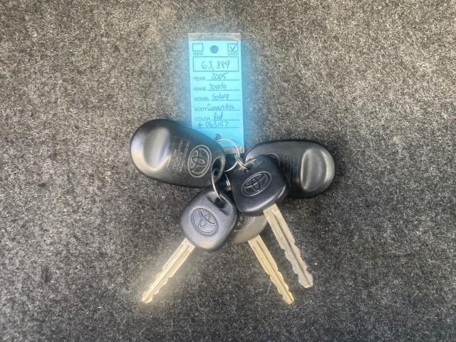 2005 Absolutely Red /Ivory Toyota Camry Solara SLE LOW MILES 63,889 (4T1FA38P85U) with an 3.3L DOHC SEFI VVT-i 24-Valve V6 Engine engine, Automatic transmission, located at 4701 North Dixie Hwy, Pompano Beach, FL, 33064, (954) 422-2889, 26.240938, -80.123474 - OUR WEBPAGE FLORIDACARS1.COM HAS OVER 100 PHOTOS AND FREE CARFAX LINK 2005 TOYOTA CAMRY SOLARA SLE V6 LOADED TOP OF THE LINE VIN: 4T1FA38P85U063157 4 T 1 F A 3 8 P 8 5 U 0 6 3 1 5 7 CONVERTIBLE 3.3L V6 F DOHC 24V GASOLINE FRONT WHEEL DRIVE Features ABS Brakes Air Conditioning Alloy Wheels AM/FM Ster - Photo#23