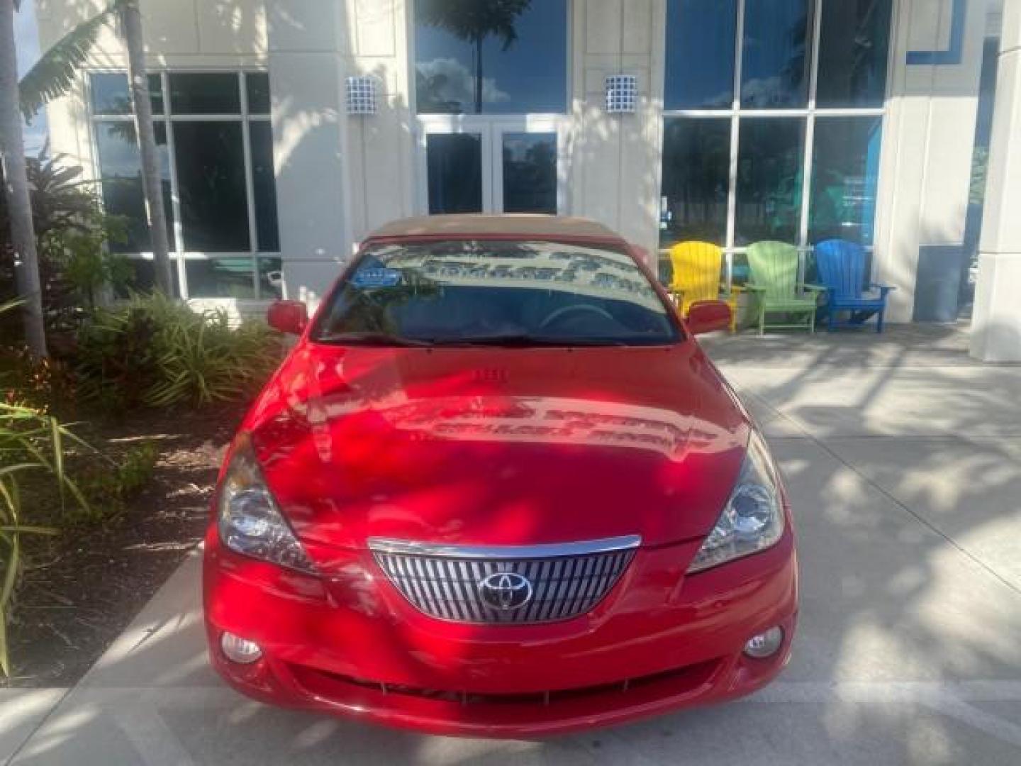 2005 Absolutely Red /Ivory Toyota Camry Solara SLE LOW MILES 63,889 (4T1FA38P85U) with an 3.3L DOHC SEFI VVT-i 24-Valve V6 Engine engine, Automatic transmission, located at 4701 North Dixie Hwy, Pompano Beach, FL, 33064, (954) 422-2889, 26.240938, -80.123474 - OUR WEBPAGE FLORIDACARS1.COM HAS OVER 100 PHOTOS AND FREE CARFAX LINK 2005 TOYOTA CAMRY SOLARA SLE V6 LOADED TOP OF THE LINE VIN: 4T1FA38P85U063157 4 T 1 F A 3 8 P 8 5 U 0 6 3 1 5 7 CONVERTIBLE 3.3L V6 F DOHC 24V GASOLINE FRONT WHEEL DRIVE Features ABS Brakes Air Conditioning Alloy Wheels AM/FM Ster - Photo#28