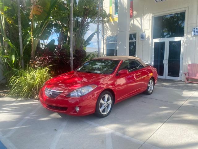2005 Absolutely Red /Ivory Toyota Camry Solara SLE LOW MILES 63,889 (4T1FA38P85U) with an 3.3L DOHC SEFI VVT-i 24-Valve V6 Engine engine, Automatic transmission, located at 4701 North Dixie Hwy, Pompano Beach, FL, 33064, (954) 422-2889, 26.240938, -80.123474 - OUR WEBPAGE FLORIDACARS1.COM HAS OVER 100 PHOTOS AND FREE CARFAX LINK 2005 TOYOTA CAMRY SOLARA SLE V6 LOADED TOP OF THE LINE VIN: 4T1FA38P85U063157 4 T 1 F A 3 8 P 8 5 U 0 6 3 1 5 7 CONVERTIBLE 3.3L V6 F DOHC 24V GASOLINE FRONT WHEEL DRIVE Features ABS Brakes Air Conditioning Alloy Wheels AM/FM Ster - Photo#29