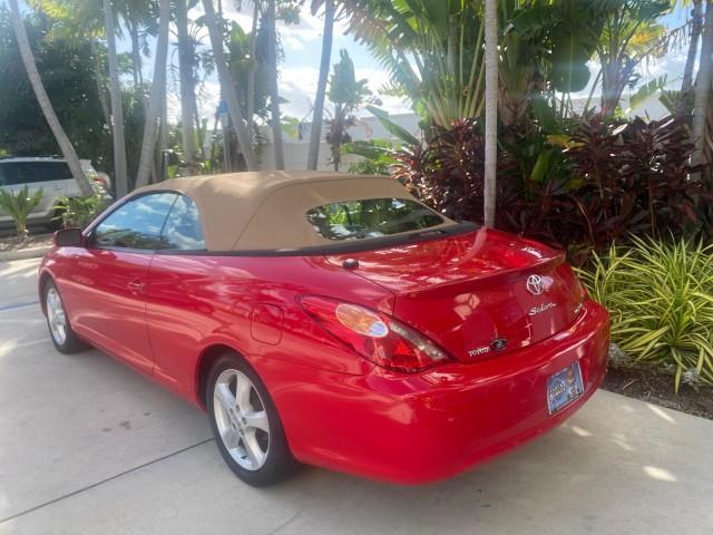2005 Absolutely Red /Ivory Toyota Camry Solara SLE LOW MILES 63,889 (4T1FA38P85U) with an 3.3L DOHC SEFI VVT-i 24-Valve V6 Engine engine, Automatic transmission, located at 4701 North Dixie Hwy, Pompano Beach, FL, 33064, (954) 422-2889, 26.240938, -80.123474 - OUR WEBPAGE FLORIDACARS1.COM HAS OVER 100 PHOTOS AND FREE CARFAX LINK 2005 TOYOTA CAMRY SOLARA SLE V6 LOADED TOP OF THE LINE VIN: 4T1FA38P85U063157 4 T 1 F A 3 8 P 8 5 U 0 6 3 1 5 7 CONVERTIBLE 3.3L V6 F DOHC 24V GASOLINE FRONT WHEEL DRIVE Features ABS Brakes Air Conditioning Alloy Wheels AM/FM Ster - Photo#34