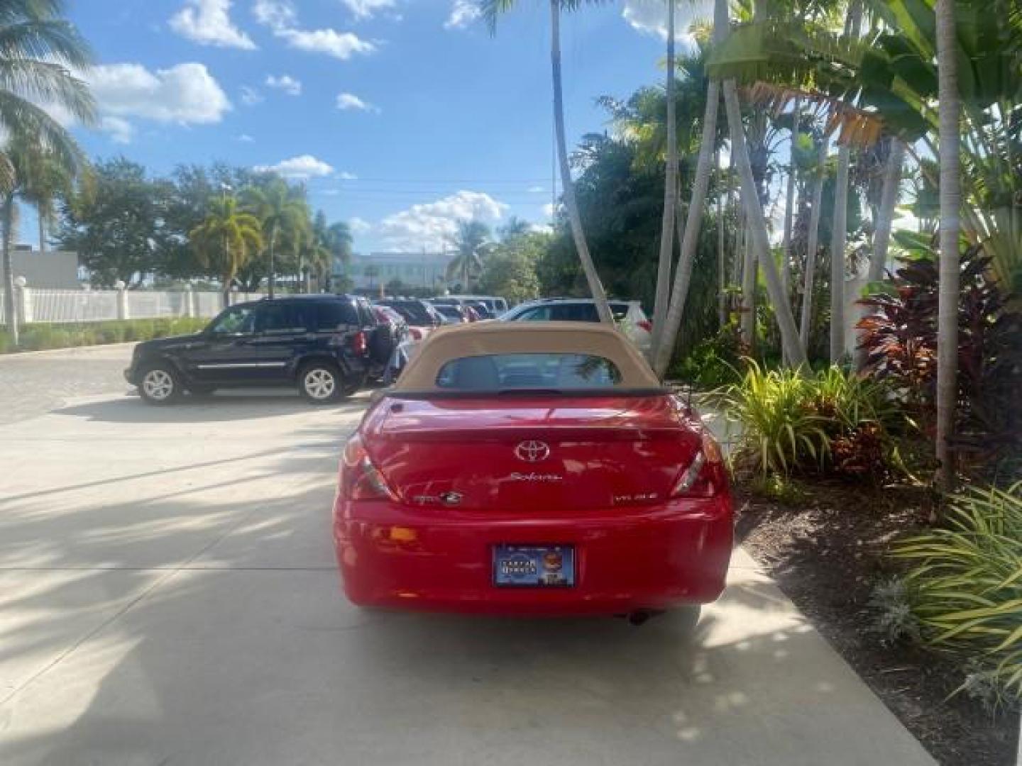 2005 Absolutely Red /Ivory Toyota Camry Solara SLE LOW MILES 63,889 (4T1FA38P85U) with an 3.3L DOHC SEFI VVT-i 24-Valve V6 Engine engine, Automatic transmission, located at 4701 North Dixie Hwy, Pompano Beach, FL, 33064, (954) 422-2889, 26.240938, -80.123474 - OUR WEBPAGE FLORIDACARS1.COM HAS OVER 100 PHOTOS AND FREE CARFAX LINK 2005 TOYOTA CAMRY SOLARA SLE V6 LOADED TOP OF THE LINE VIN: 4T1FA38P85U063157 4 T 1 F A 3 8 P 8 5 U 0 6 3 1 5 7 CONVERTIBLE 3.3L V6 F DOHC 24V GASOLINE FRONT WHEEL DRIVE Features ABS Brakes Air Conditioning Alloy Wheels AM/FM Ster - Photo#35