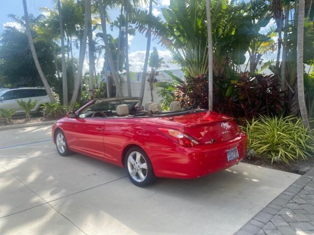 2005 Absolutely Red /Ivory Toyota Camry Solara SLE LOW MILES 63,889 (4T1FA38P85U) with an 3.3L DOHC SEFI VVT-i 24-Valve V6 Engine engine, Automatic transmission, located at 4701 North Dixie Hwy, Pompano Beach, FL, 33064, (954) 422-2889, 26.240938, -80.123474 - OUR WEBPAGE FLORIDACARS1.COM HAS OVER 100 PHOTOS AND FREE CARFAX LINK 2005 TOYOTA CAMRY SOLARA SLE V6 LOADED TOP OF THE LINE VIN: 4T1FA38P85U063157 4 T 1 F A 3 8 P 8 5 U 0 6 3 1 5 7 CONVERTIBLE 3.3L V6 F DOHC 24V GASOLINE FRONT WHEEL DRIVE Features ABS Brakes Air Conditioning Alloy Wheels AM/FM Ster - Photo#43