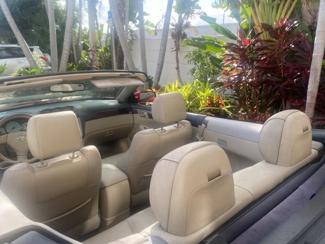 2005 Absolutely Red /Ivory Toyota Camry Solara SLE LOW MILES 63,889 (4T1FA38P85U) with an 3.3L DOHC SEFI VVT-i 24-Valve V6 Engine engine, Automatic transmission, located at 4701 North Dixie Hwy, Pompano Beach, FL, 33064, (954) 422-2889, 26.240938, -80.123474 - OUR WEBPAGE FLORIDACARS1.COM HAS OVER 100 PHOTOS AND FREE CARFAX LINK 2005 TOYOTA CAMRY SOLARA SLE V6 LOADED TOP OF THE LINE VIN: 4T1FA38P85U063157 4 T 1 F A 3 8 P 8 5 U 0 6 3 1 5 7 CONVERTIBLE 3.3L V6 F DOHC 24V GASOLINE FRONT WHEEL DRIVE Features ABS Brakes Air Conditioning Alloy Wheels AM/FM Ster - Photo#50