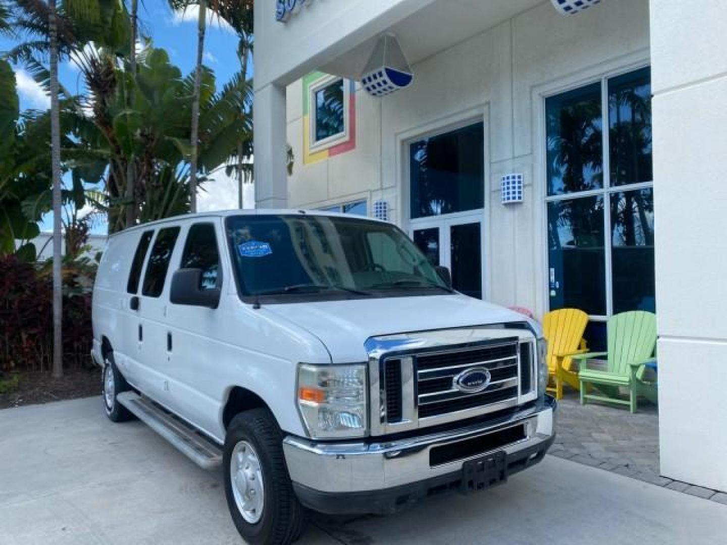 2008 Oxford White /Medium flint Ford Econoline Cargo Van CARGO VAN E250 LOW MILES 58,008 (1FTNE24W38D) with an 4.6L SOHC EFI V8 Triton Engine engine, Automatic transmission, located at 4701 North Dixie Hwy, Pompano Beach, FL, 33064, (954) 422-2889, 26.240938, -80.123474 - OUR WEBPAGE FLORIDACARS1.COM HAS OVER 100 PHOTOS AND FREE CARFAX LINK 2008 FORD E-SERIES E-250 VIN: 1FTNE24W38DB01913 1 F T N E 2 4 W 3 8 D B 0 1 9 1 3 VAN 4.6L V8 F SOHC 16V GASOLINE REAR WHEEL DRIVE Features ABS Brakes Air Conditioning AM/FM Stereo Automatic Transmission CD Audio Cruise Control Po - Photo#2