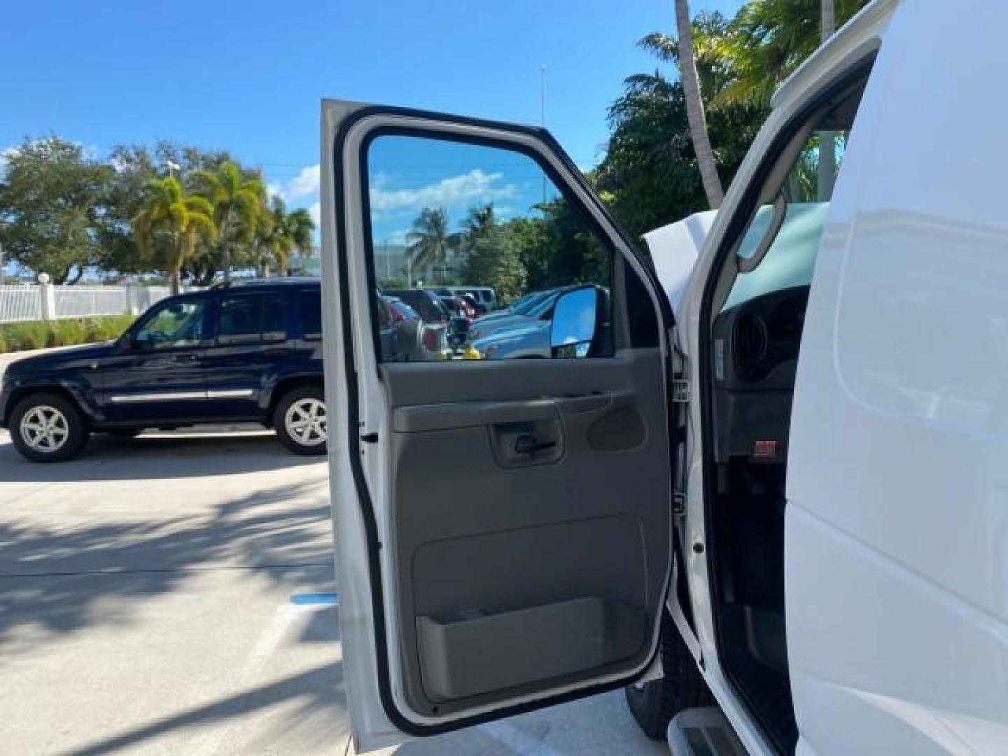 2008 Oxford White /Medium flint Ford Econoline Cargo Van CARGO VAN E250 LOW MILES 58,008 (1FTNE24W38D) with an 4.6L SOHC EFI V8 Triton Engine engine, Automatic transmission, located at 4701 North Dixie Hwy, Pompano Beach, FL, 33064, (954) 422-2889, 26.240938, -80.123474 - OUR WEBPAGE FLORIDACARS1.COM HAS OVER 100 PHOTOS AND FREE CARFAX LINK 2008 FORD E-SERIES E-250 VIN: 1FTNE24W38DB01913 1 F T N E 2 4 W 3 8 D B 0 1 9 1 3 VAN 4.6L V8 F SOHC 16V GASOLINE REAR WHEEL DRIVE Features ABS Brakes Air Conditioning AM/FM Stereo Automatic Transmission CD Audio Cruise Control Po - Photo#10