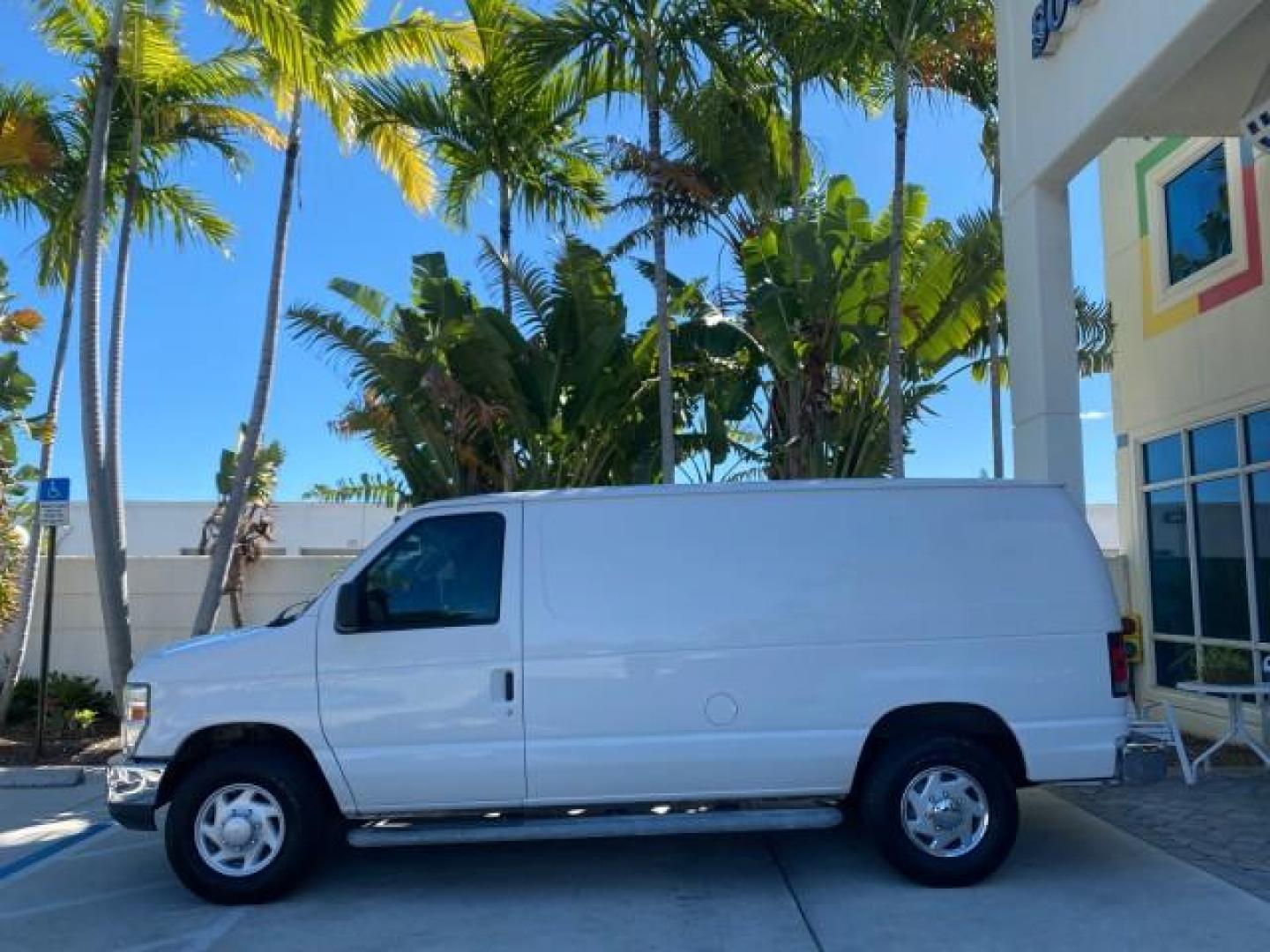 2008 Oxford White /Medium flint Ford Econoline Cargo Van CARGO VAN E250 LOW MILES 58,008 (1FTNE24W38D) with an 4.6L SOHC EFI V8 Triton Engine engine, Automatic transmission, located at 4701 North Dixie Hwy, Pompano Beach, FL, 33064, (954) 422-2889, 26.240938, -80.123474 - OUR WEBPAGE FLORIDACARS1.COM HAS OVER 100 PHOTOS AND FREE CARFAX LINK 2008 FORD E-SERIES E-250 VIN: 1FTNE24W38DB01913 1 F T N E 2 4 W 3 8 D B 0 1 9 1 3 VAN 4.6L V8 F SOHC 16V GASOLINE REAR WHEEL DRIVE Features ABS Brakes Air Conditioning AM/FM Stereo Automatic Transmission CD Audio Cruise Control Po - Photo#33