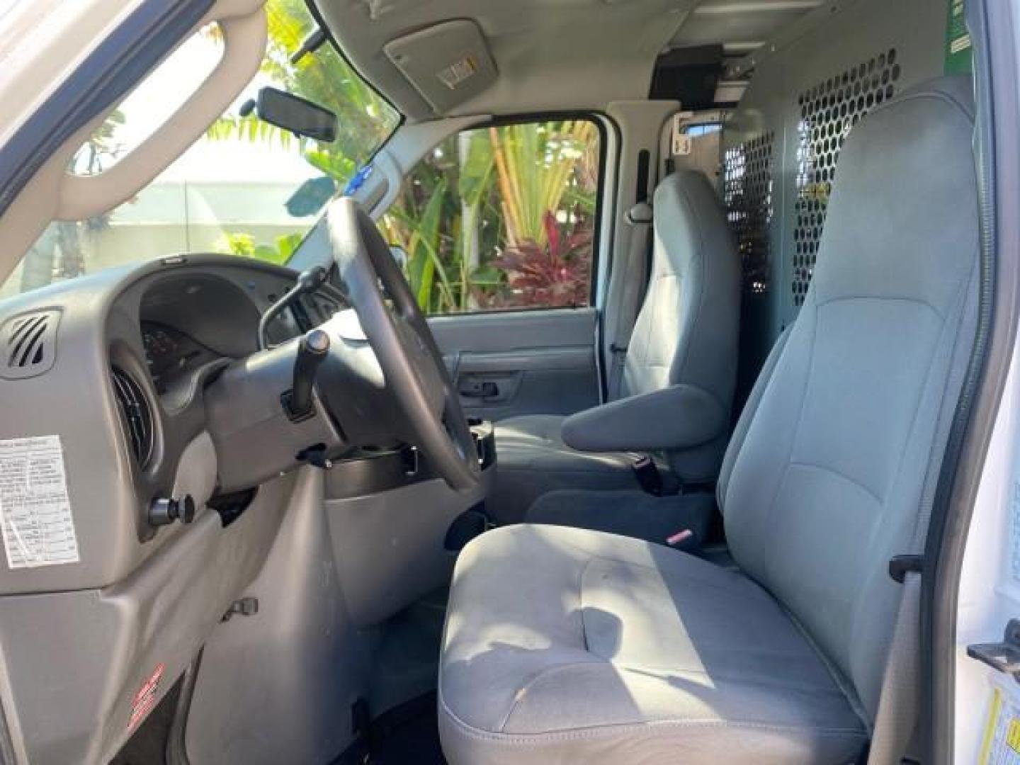2008 Oxford White /Medium flint Ford Econoline Cargo Van CARGO VAN E250 LOW MILES 58,008 (1FTNE24W38D) with an 4.6L SOHC EFI V8 Triton Engine engine, Automatic transmission, located at 4701 North Dixie Hwy, Pompano Beach, FL, 33064, (954) 422-2889, 26.240938, -80.123474 - OUR WEBPAGE FLORIDACARS1.COM HAS OVER 100 PHOTOS AND FREE CARFAX LINK 2008 FORD E-SERIES E-250 VIN: 1FTNE24W38DB01913 1 F T N E 2 4 W 3 8 D B 0 1 9 1 3 VAN 4.6L V8 F SOHC 16V GASOLINE REAR WHEEL DRIVE Features ABS Brakes Air Conditioning AM/FM Stereo Automatic Transmission CD Audio Cruise Control Po - Photo#45