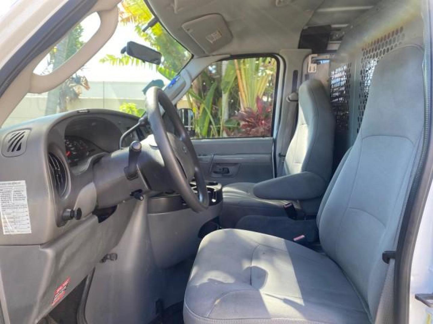2008 Oxford White /Medium flint Ford Econoline Cargo Van CARGO VAN E250 LOW MILES 58,008 (1FTNE24W38D) with an 4.6L SOHC EFI V8 Triton Engine engine, Automatic transmission, located at 4701 North Dixie Hwy, Pompano Beach, FL, 33064, (954) 422-2889, 26.240938, -80.123474 - OUR WEBPAGE FLORIDACARS1.COM HAS OVER 100 PHOTOS AND FREE CARFAX LINK 2008 FORD E-SERIES E-250 VIN: 1FTNE24W38DB01913 1 F T N E 2 4 W 3 8 D B 0 1 9 1 3 VAN 4.6L V8 F SOHC 16V GASOLINE REAR WHEEL DRIVE Features ABS Brakes Air Conditioning AM/FM Stereo Automatic Transmission CD Audio Cruise Control Po - Photo#46
