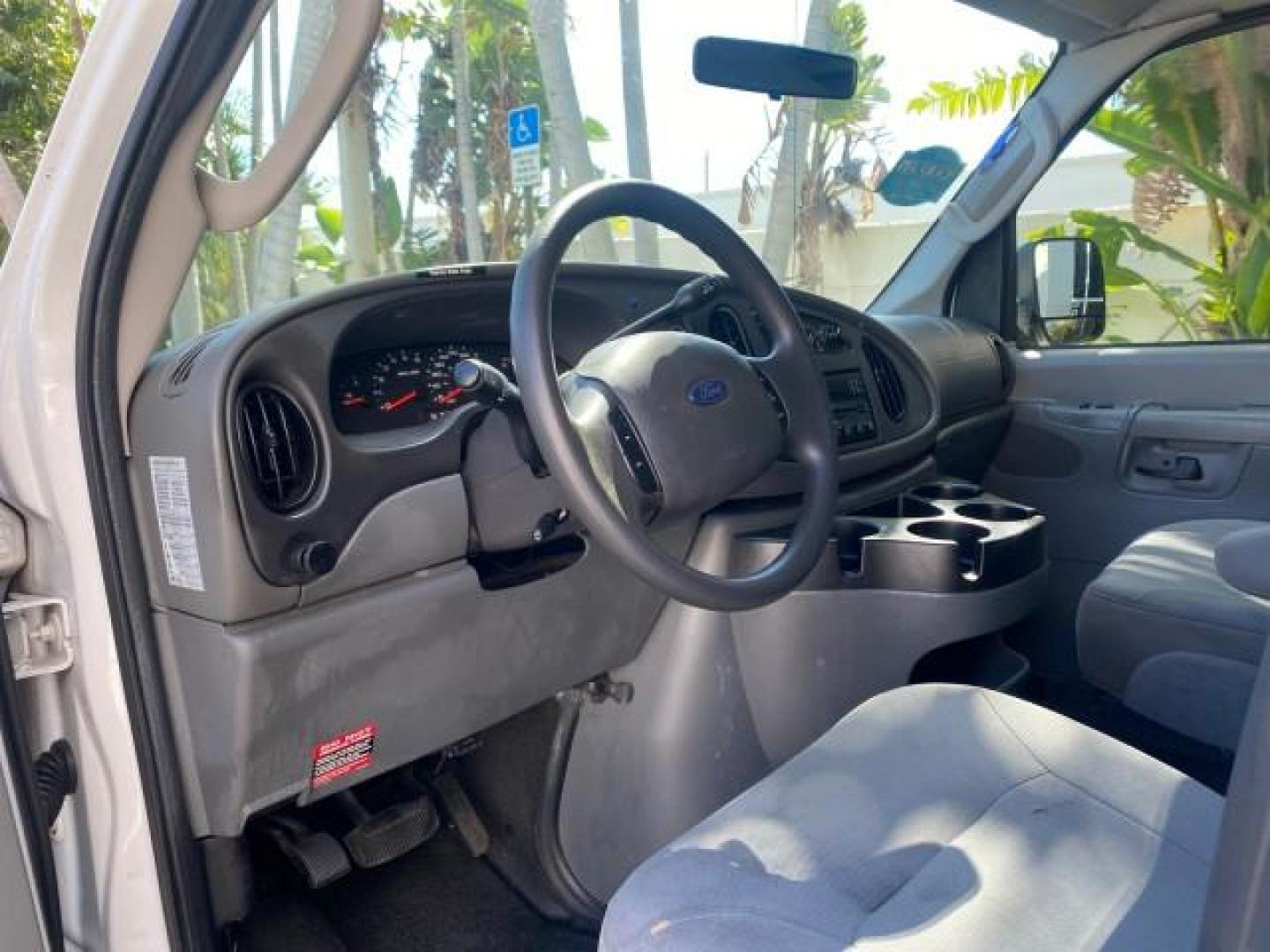2008 Oxford White /Medium flint Ford Econoline Cargo Van CARGO VAN E250 LOW MILES 58,008 (1FTNE24W38D) with an 4.6L SOHC EFI V8 Triton Engine engine, Automatic transmission, located at 4701 North Dixie Hwy, Pompano Beach, FL, 33064, (954) 422-2889, 26.240938, -80.123474 - OUR WEBPAGE FLORIDACARS1.COM HAS OVER 100 PHOTOS AND FREE CARFAX LINK 2008 FORD E-SERIES E-250 VIN: 1FTNE24W38DB01913 1 F T N E 2 4 W 3 8 D B 0 1 9 1 3 VAN 4.6L V8 F SOHC 16V GASOLINE REAR WHEEL DRIVE Features ABS Brakes Air Conditioning AM/FM Stereo Automatic Transmission CD Audio Cruise Control Po - Photo#49