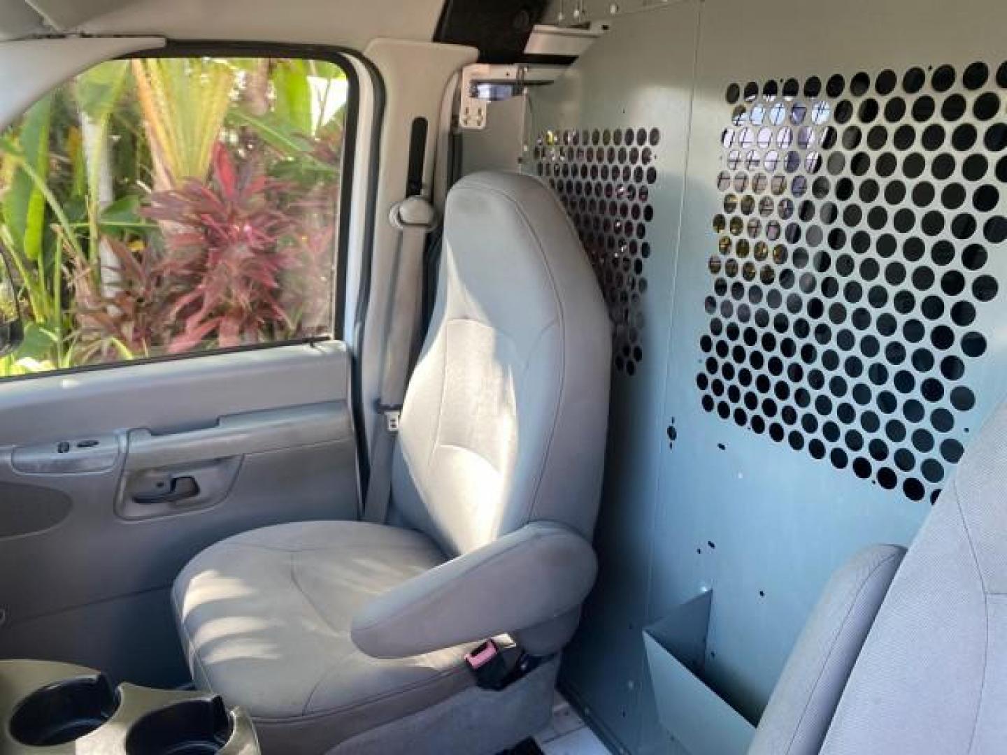2008 Oxford White /Medium flint Ford Econoline Cargo Van CARGO VAN E250 LOW MILES 58,008 (1FTNE24W38D) with an 4.6L SOHC EFI V8 Triton Engine engine, Automatic transmission, located at 4701 North Dixie Hwy, Pompano Beach, FL, 33064, (954) 422-2889, 26.240938, -80.123474 - OUR WEBPAGE FLORIDACARS1.COM HAS OVER 100 PHOTOS AND FREE CARFAX LINK 2008 FORD E-SERIES E-250 VIN: 1FTNE24W38DB01913 1 F T N E 2 4 W 3 8 D B 0 1 9 1 3 VAN 4.6L V8 F SOHC 16V GASOLINE REAR WHEEL DRIVE Features ABS Brakes Air Conditioning AM/FM Stereo Automatic Transmission CD Audio Cruise Control Po - Photo#72
