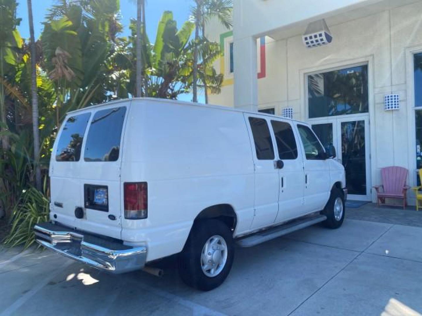 2008 Oxford White /Medium flint Ford Econoline Cargo Van CARGO VAN E250 LOW MILES 58,008 (1FTNE24W38D) with an 4.6L SOHC EFI V8 Triton Engine engine, Automatic transmission, located at 4701 North Dixie Hwy, Pompano Beach, FL, 33064, (954) 422-2889, 26.240938, -80.123474 - OUR WEBPAGE FLORIDACARS1.COM HAS OVER 100 PHOTOS AND FREE CARFAX LINK 2008 FORD E-SERIES E-250 VIN: 1FTNE24W38DB01913 1 F T N E 2 4 W 3 8 D B 0 1 9 1 3 VAN 4.6L V8 F SOHC 16V GASOLINE REAR WHEEL DRIVE Features ABS Brakes Air Conditioning AM/FM Stereo Automatic Transmission CD Audio Cruise Control Po - Photo#92