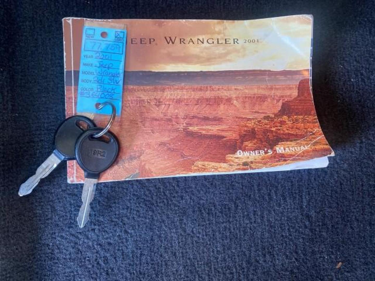 2001 Black /Agate Jeep Wrangler AUTO AC LOW MILES 77,760 HARD TOP (1J4FA49S61P) with an 4.0L SMFI I6 Power Tech Engine engine, Automatic transmission, located at 4701 North Dixie Hwy, Pompano Beach, FL, 33064, (954) 422-2889, 26.240938, -80.123474 - OUR WEBPAGE FLORIDACARS1.COM HAS OVER 100 PHOTOS AND FREE CARFAX LINK 2001 JEEP WRANGLER SPORT REMOVABLE HARD TOP VIN: 1J4FA49S61P364008 1 J 4 F A 4 9 S 6 1 P 3 6 4 0 0 8 UTILITY (BLAZER, JIMMY, SCOUT, ETC.) 4.0L I6 F GASOLINE REAR WHEEL DRIVE W/ 4X4 Features 4WD/AWD Air Conditioning Alloy Wheels AM - Photo#23