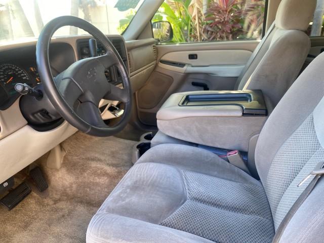 2003 Indigo Blue Metallic /Tan/Neutral Chevrolet Suburban LT 1 OWNER NO ACCIDENTS (1GNEC16Z13R) with an 5.3L Vortec 5300 V8 SFI Bi-Fuel Engine engine, Automatic transmission, located at 4701 North Dixie Hwy, Pompano Beach, FL, 33064, (954) 422-2889, 26.240938, -80.123474 - OUR WEBPAGE FLORIDACARS1.COM HAS OVER 100 PHOTOS AND FREE CARFAX LINK 2003 CHEVROLET SUBURBAN 1500 LS VIN: 1GNEC16Z13R307421 1 G N E C 1 6 Z 1 3 R 3 0 7 4 2 1 4 DOOR WAGON/SPORT UTILITY 5.3L V8 F FLEX FUEL 18 MPG REAR WHEEL DRIVE Features ABS Brakes Air Conditioning Alloy Wheels AM/FM Stereo Automat - Photo#45