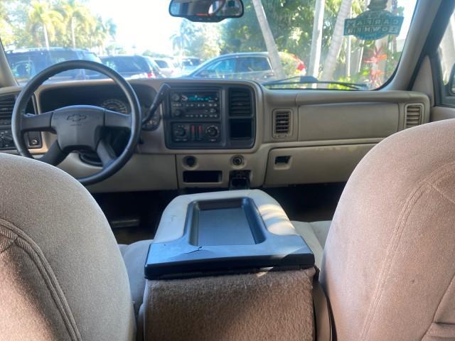2003 Indigo Blue Metallic /Tan/Neutral Chevrolet Suburban LT 1 OWNER NO ACCIDENTS (1GNEC16Z13R) with an 5.3L Vortec 5300 V8 SFI Bi-Fuel Engine engine, Automatic transmission, located at 4701 North Dixie Hwy, Pompano Beach, FL, 33064, (954) 422-2889, 26.240938, -80.123474 - OUR WEBPAGE FLORIDACARS1.COM HAS OVER 100 PHOTOS AND FREE CARFAX LINK 2003 CHEVROLET SUBURBAN 1500 LS VIN: 1GNEC16Z13R307421 1 G N E C 1 6 Z 1 3 R 3 0 7 4 2 1 4 DOOR WAGON/SPORT UTILITY 5.3L V8 F FLEX FUEL 18 MPG REAR WHEEL DRIVE Features ABS Brakes Air Conditioning Alloy Wheels AM/FM Stereo Automat - Photo#78