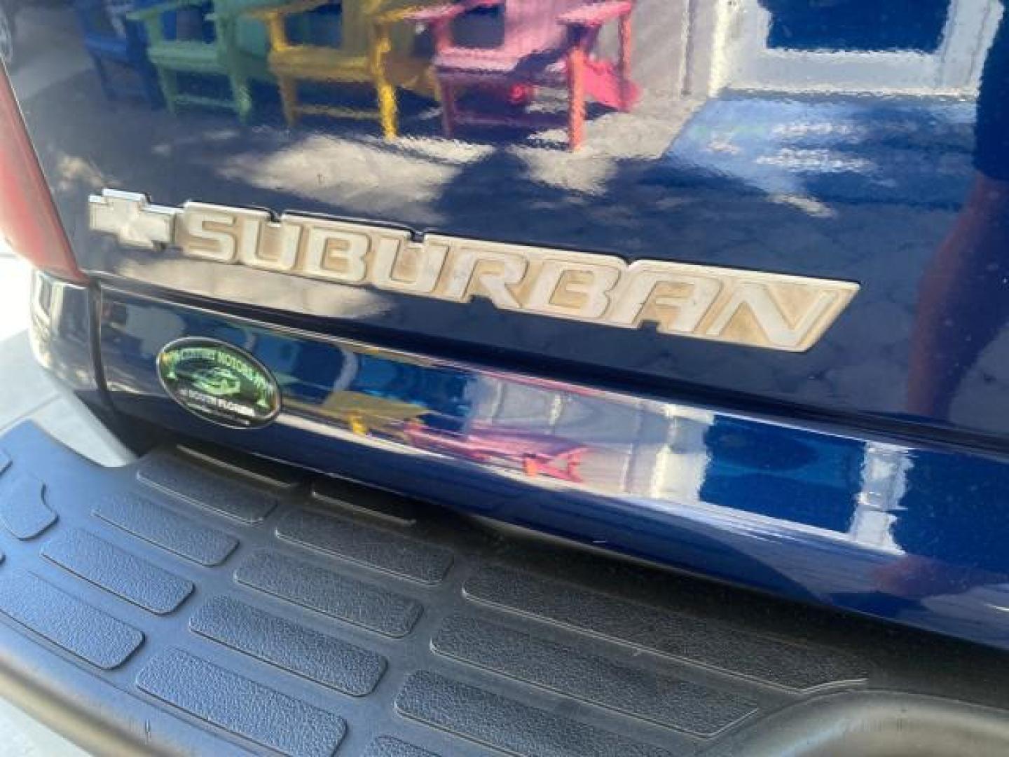 2003 Indigo Blue Metallic /Tan/Neutral Chevrolet Suburban LT 1 OWNER NO ACCIDENTS (1GNEC16Z13R) with an 5.3L Vortec 5300 V8 SFI Bi-Fuel Engine engine, Automatic transmission, located at 4701 North Dixie Hwy, Pompano Beach, FL, 33064, (954) 422-2889, 26.240938, -80.123474 - OUR WEBPAGE FLORIDACARS1.COM HAS OVER 100 PHOTOS AND FREE CARFAX LINK 2003 CHEVROLET SUBURBAN 1500 LS VIN: 1GNEC16Z13R307421 1 G N E C 1 6 Z 1 3 R 3 0 7 4 2 1 4 DOOR WAGON/SPORT UTILITY 5.3L V8 F FLEX FUEL 18 MPG REAR WHEEL DRIVE Features ABS Brakes Air Conditioning Alloy Wheels AM/FM Stereo Automat - Photo#90