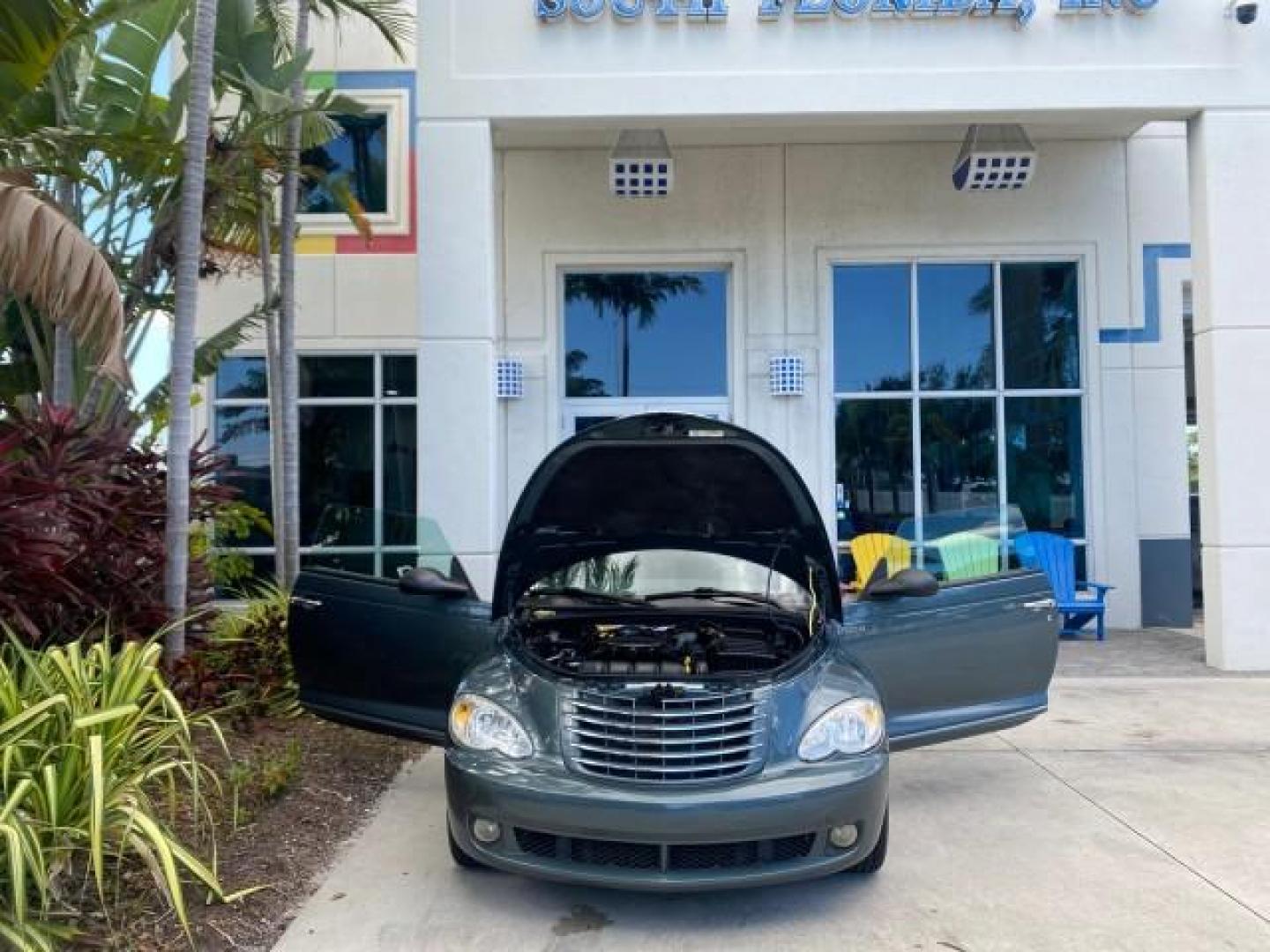 2006 Marine Blue Pearl /Pastel Slate Gray Chrysler PT Cruiser CONV Touring LOW MILES 36,241 (3C3JY55E06T) with an 2.4L DOHC SMPI 16-Valve I4 Engine engine, Automatic transmission, located at 4701 North Dixie Hwy, Pompano Beach, FL, 33064, (954) 422-2889, 26.240938, -80.123474 - OUR WEBPAGE FLORIDACARS1.COM HAS OVER 100 PHOTOS AND FREE CARFAX LINK 2006 CHRYSLER PT CRUISER TOURING TOP WORKS GREAT VIN: 3C3JY55E06T270148 3 C 3 J Y 5 5 E 0 6 T 2 7 0 1 4 8 CONVERTIBLE 2.4L I4 F DOHC 16V TURBO GASOLINE 26 MPG FRONT WHEEL DRIVE Features ABS Brakes Air Conditioning Alloy Wheels AM/ - Photo#16