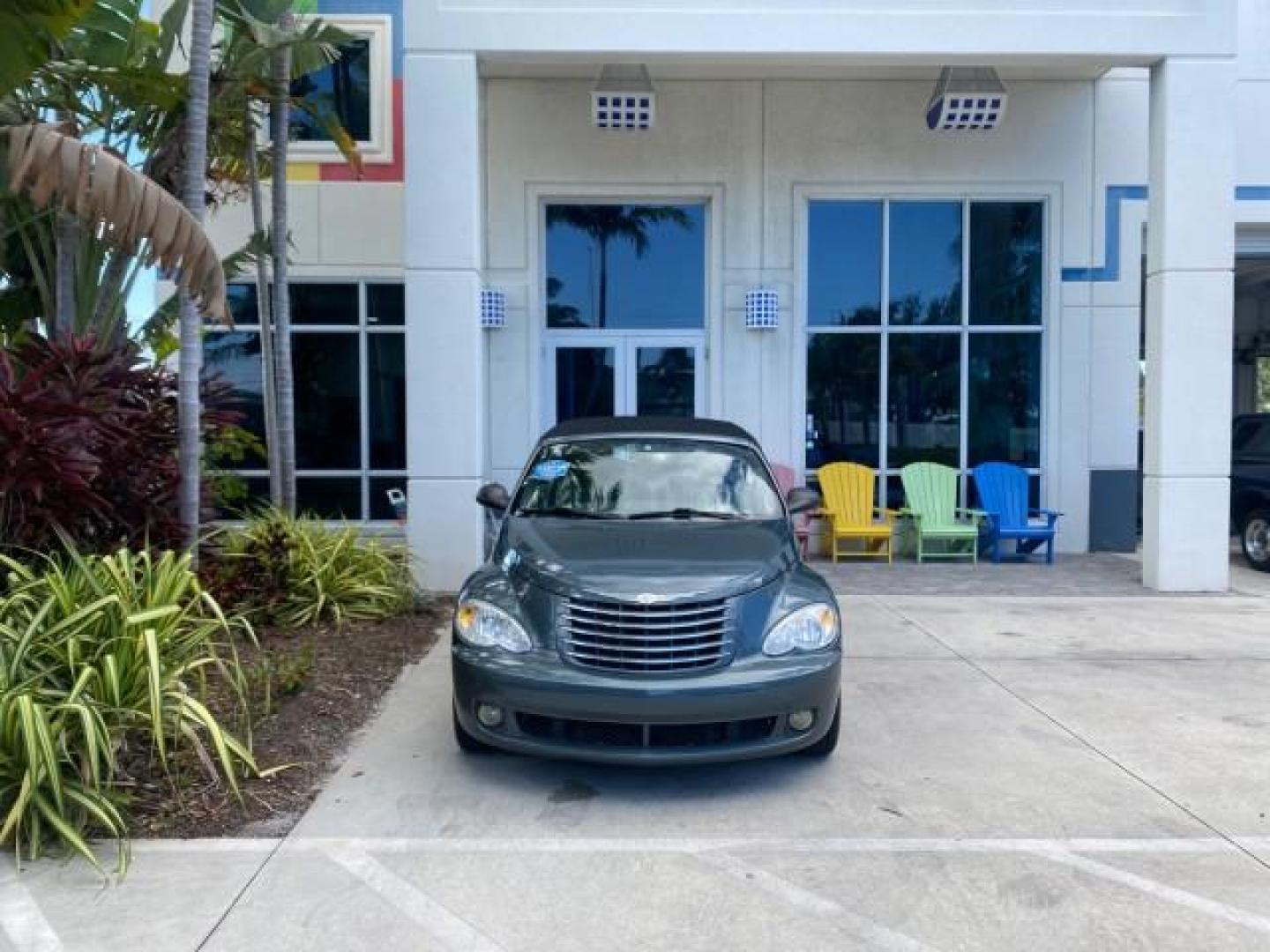 2006 Marine Blue Pearl /Pastel Slate Gray Chrysler PT Cruiser CONV Touring LOW MILES 36,241 (3C3JY55E06T) with an 2.4L DOHC SMPI 16-Valve I4 Engine engine, Automatic transmission, located at 4701 North Dixie Hwy, Pompano Beach, FL, 33064, (954) 422-2889, 26.240938, -80.123474 - OUR WEBPAGE FLORIDACARS1.COM HAS OVER 100 PHOTOS AND FREE CARFAX LINK 2006 CHRYSLER PT CRUISER TOURING TOP WORKS GREAT VIN: 3C3JY55E06T270148 3 C 3 J Y 5 5 E 0 6 T 2 7 0 1 4 8 CONVERTIBLE 2.4L I4 F DOHC 16V TURBO GASOLINE 26 MPG FRONT WHEEL DRIVE Features ABS Brakes Air Conditioning Alloy Wheels AM/ - Photo#27