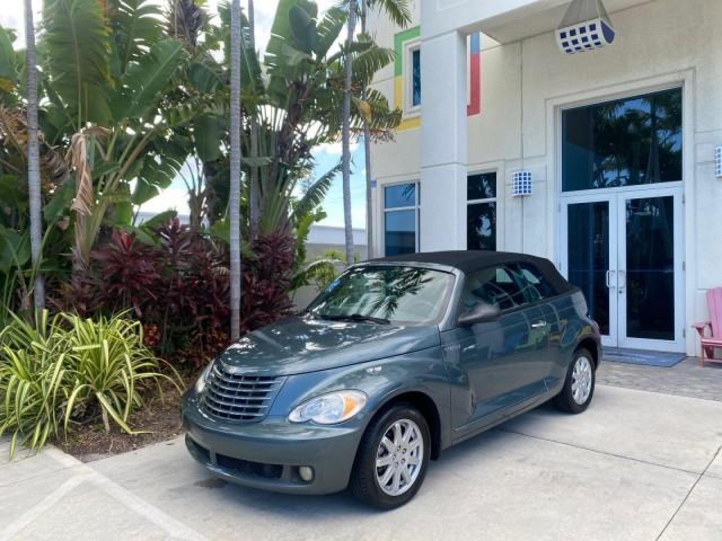 2006 Marine Blue Pearl /Pastel Slate Gray Chrysler PT Cruiser CONV Touring LOW MILES 36,241 (3C3JY55E06T) with an 2.4L DOHC SMPI 16-Valve I4 Engine engine, Automatic transmission, located at 4701 North Dixie Hwy, Pompano Beach, FL, 33064, (954) 422-2889, 26.240938, -80.123474 - OUR WEBPAGE FLORIDACARS1.COM HAS OVER 100 PHOTOS AND FREE CARFAX LINK 2006 CHRYSLER PT CRUISER TOURING TOP WORKS GREAT VIN: 3C3JY55E06T270148 3 C 3 J Y 5 5 E 0 6 T 2 7 0 1 4 8 CONVERTIBLE 2.4L I4 F DOHC 16V TURBO GASOLINE 26 MPG FRONT WHEEL DRIVE Features ABS Brakes Air Conditioning Alloy Wheels AM/ - Photo#31
